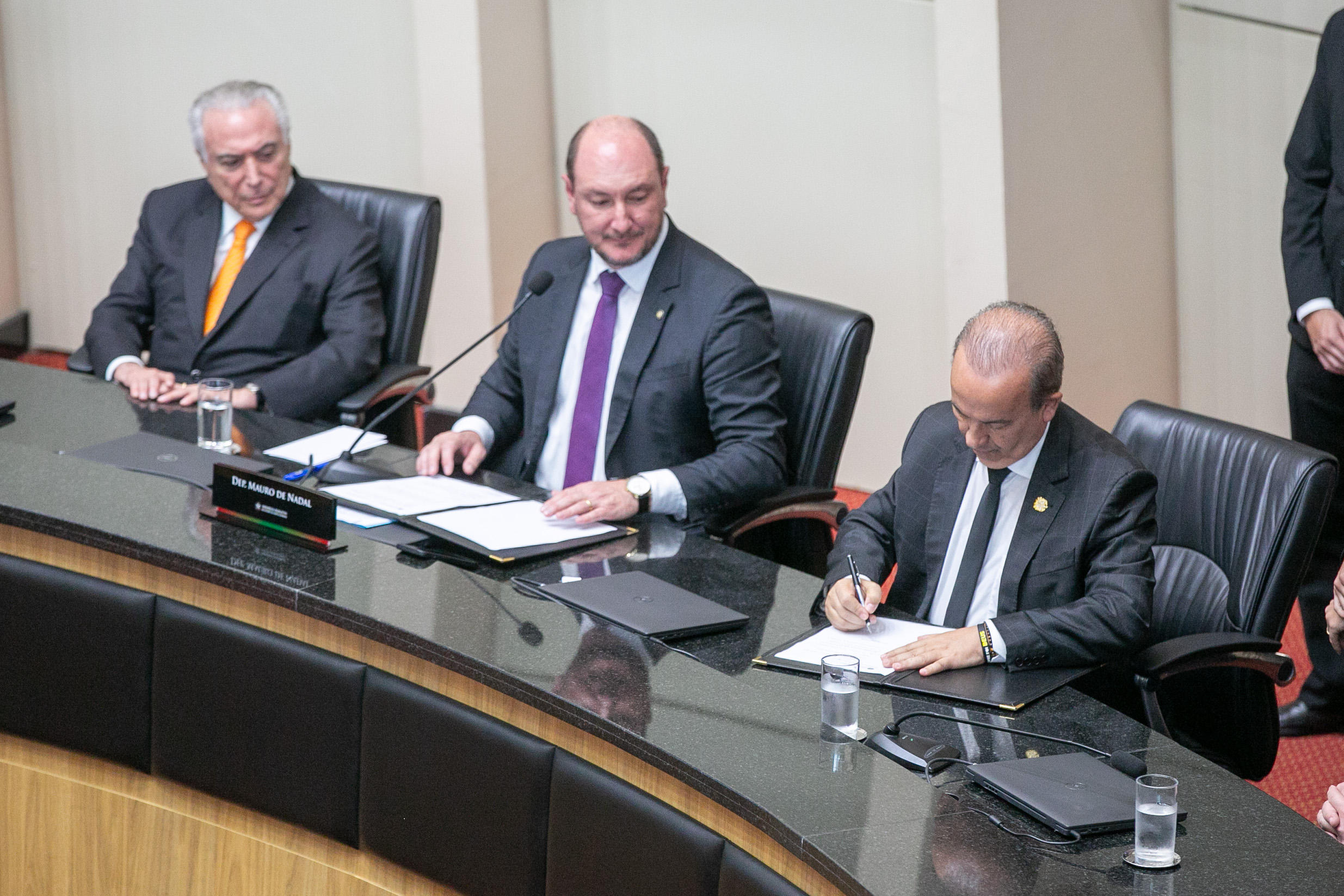 BASTIDORES - Concessão do título de cidadão catarinense ao ex-presidente da República Michel Temer