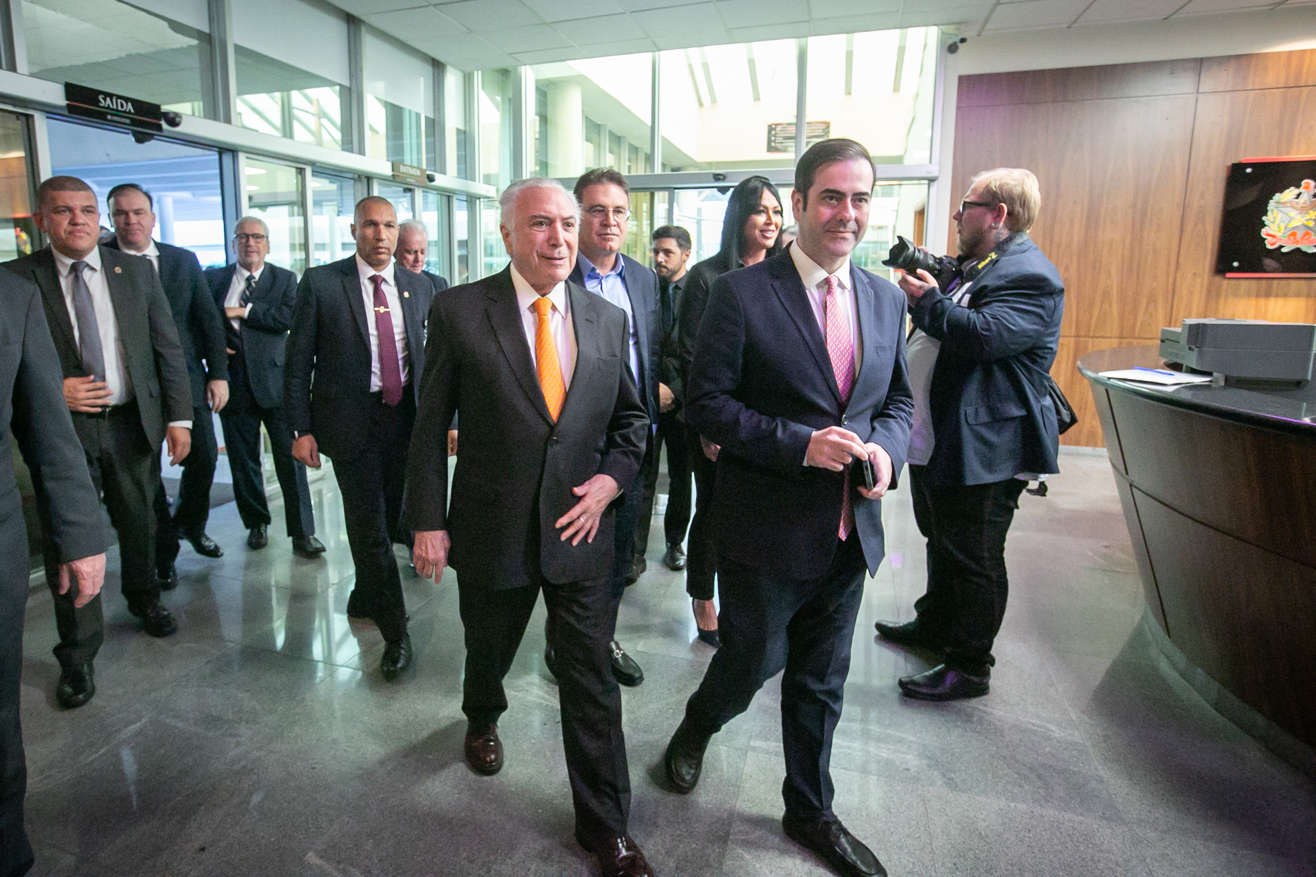 BASTIDORES - Concessão do título de cidadão catarinense ao ex-presidente da República Michel Temer