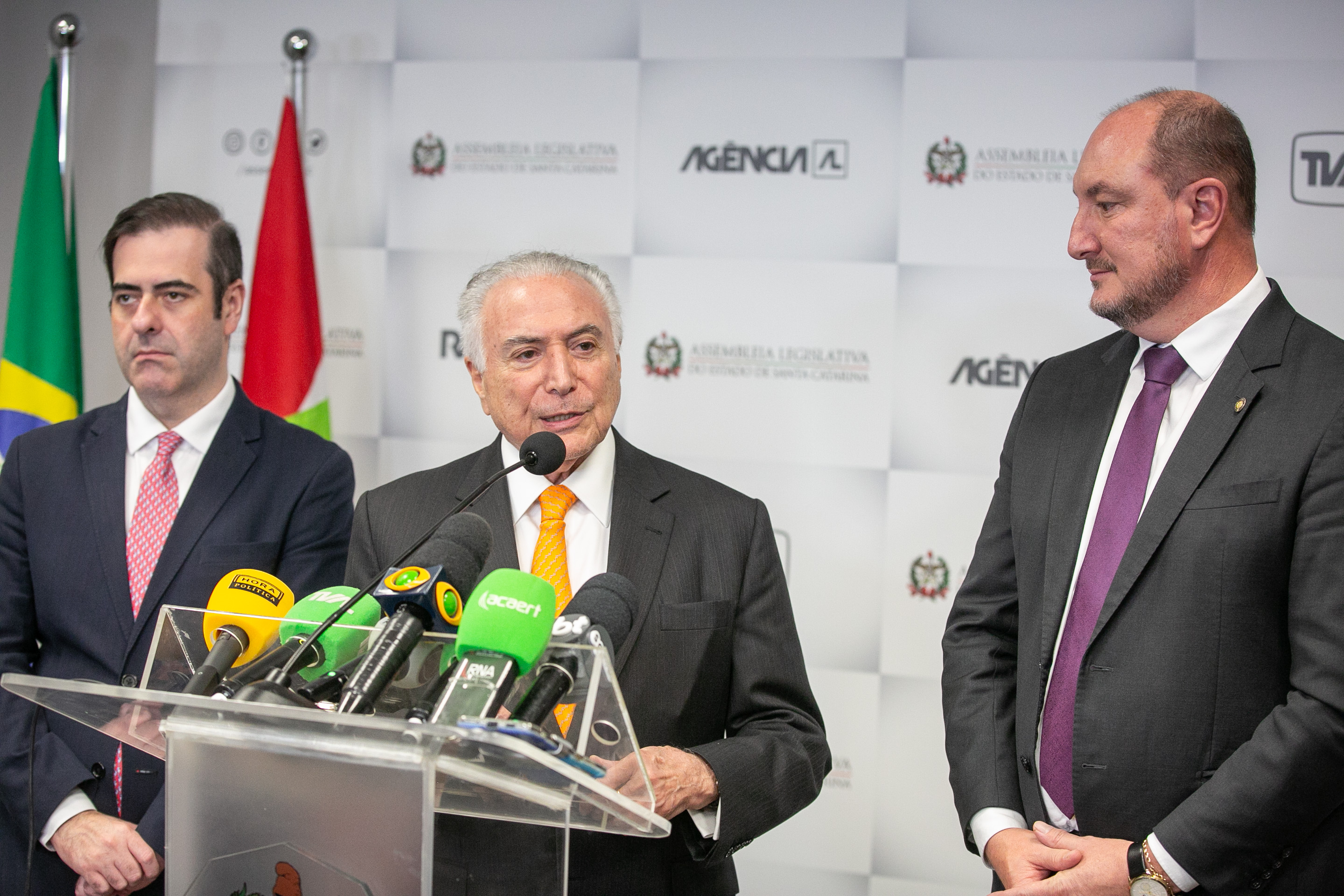 COLETIVA - Ex-presidente da República Michel Temer