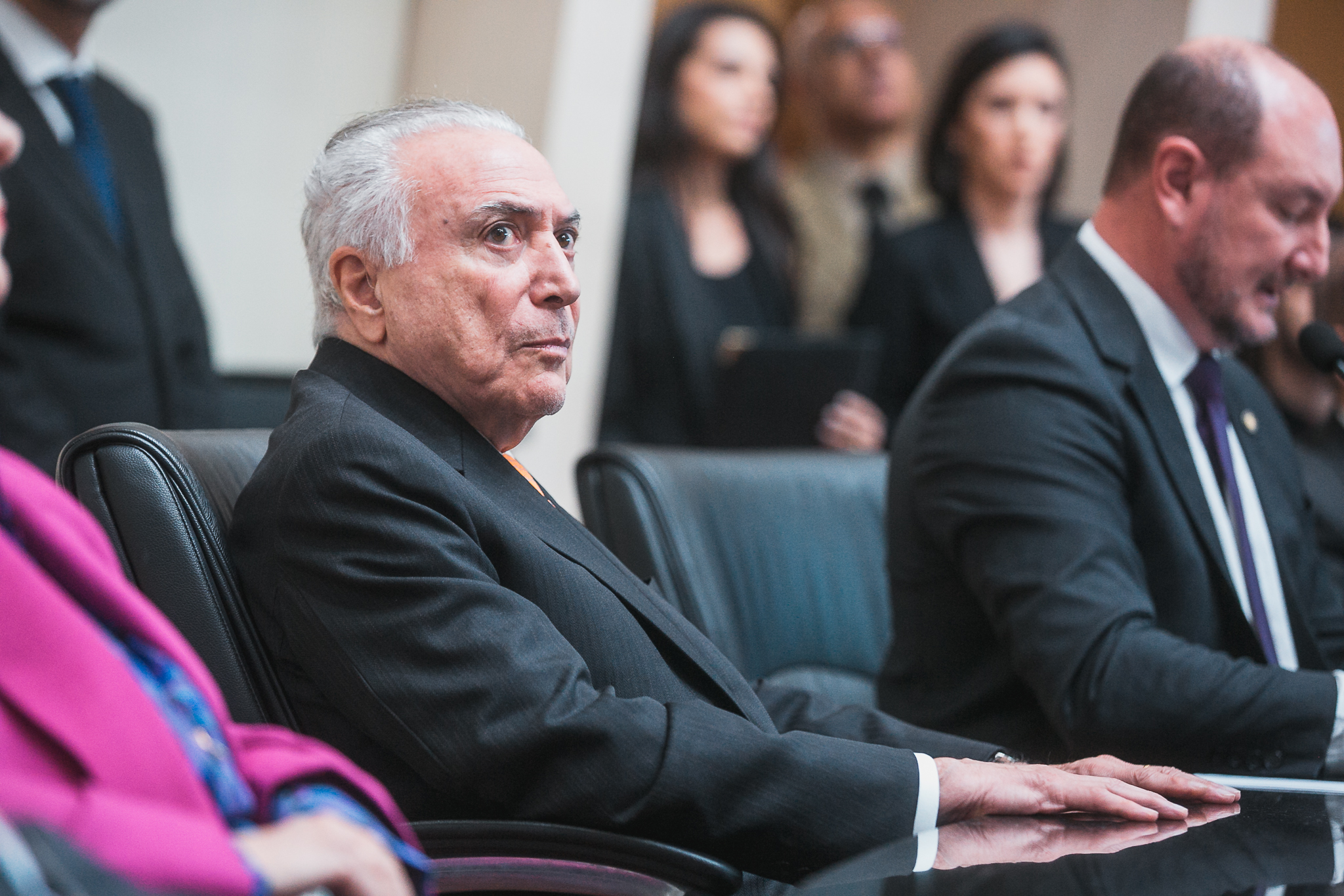 SESSÃO SOLENE -Título de cidadão catarinense ao ex-presidente da República Michel Temer