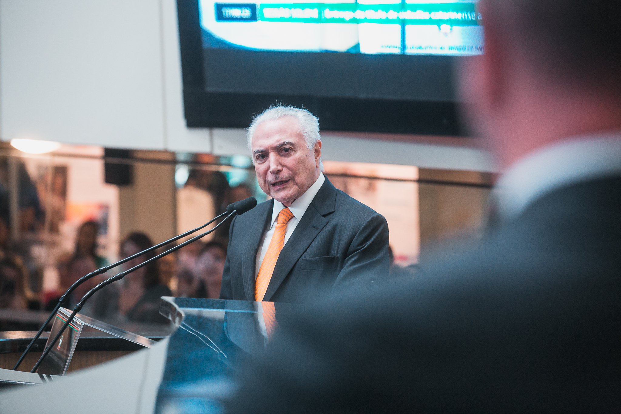 SESSÃO SOLENE -Título de cidadão catarinense ao ex-presidente da República Michel Temer