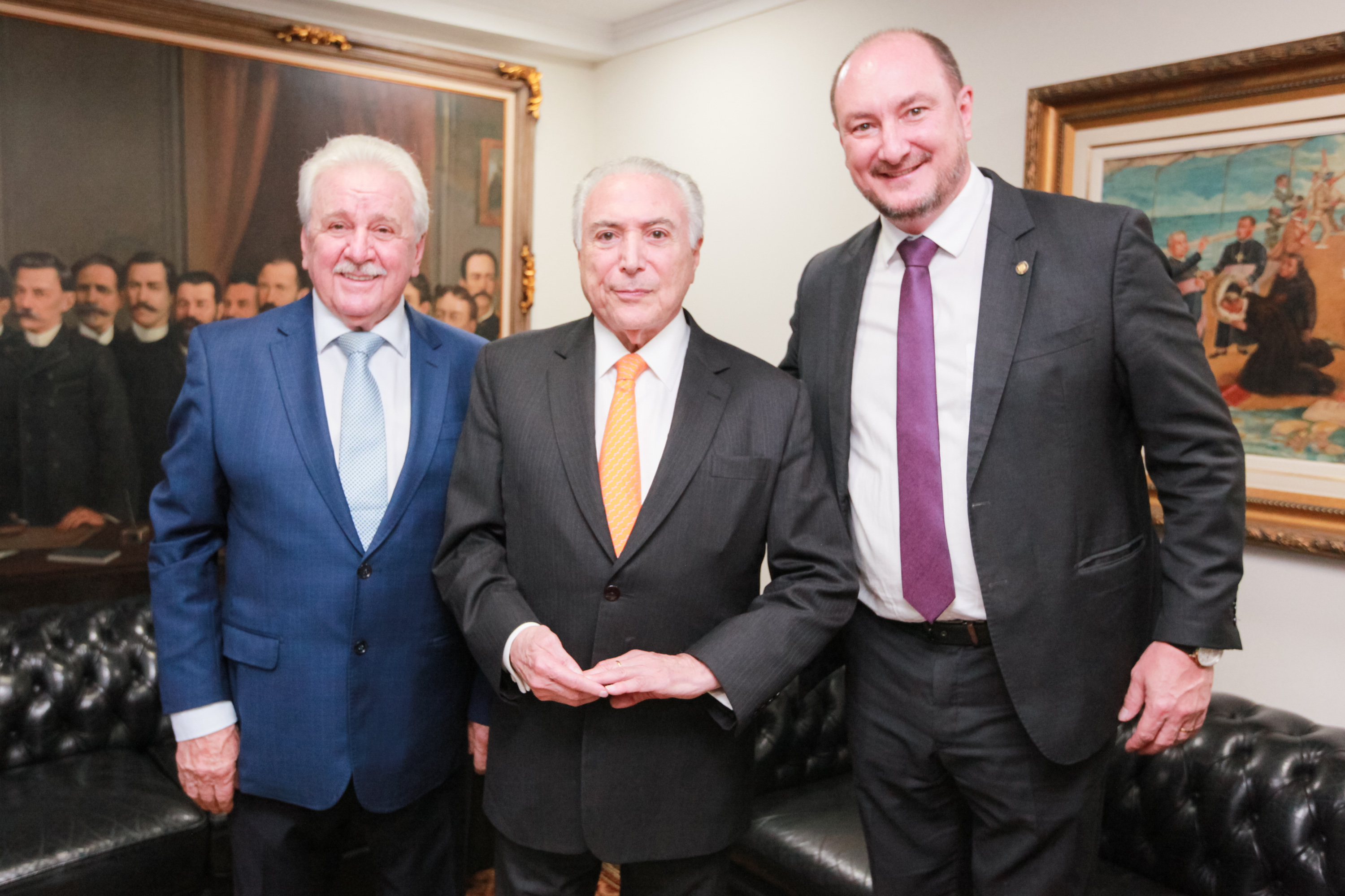 PRESIDÊNCIA - Concessão do título de cidadão catarinense ao ex-presidente da República Michel Temer