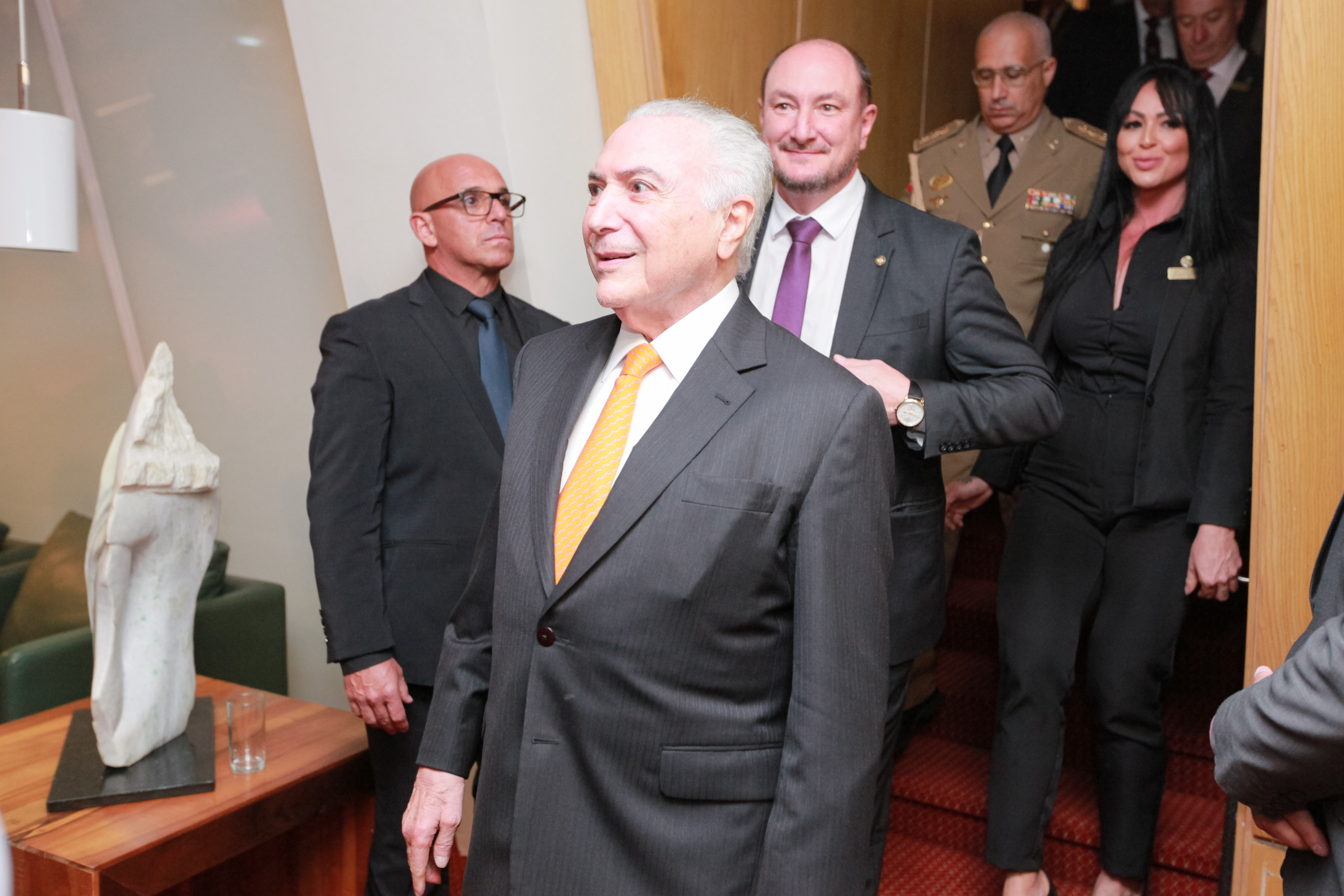 PRESIDÊNCIA - Concessão do título de cidadão catarinense ao ex-presidente da República Michel Temer
