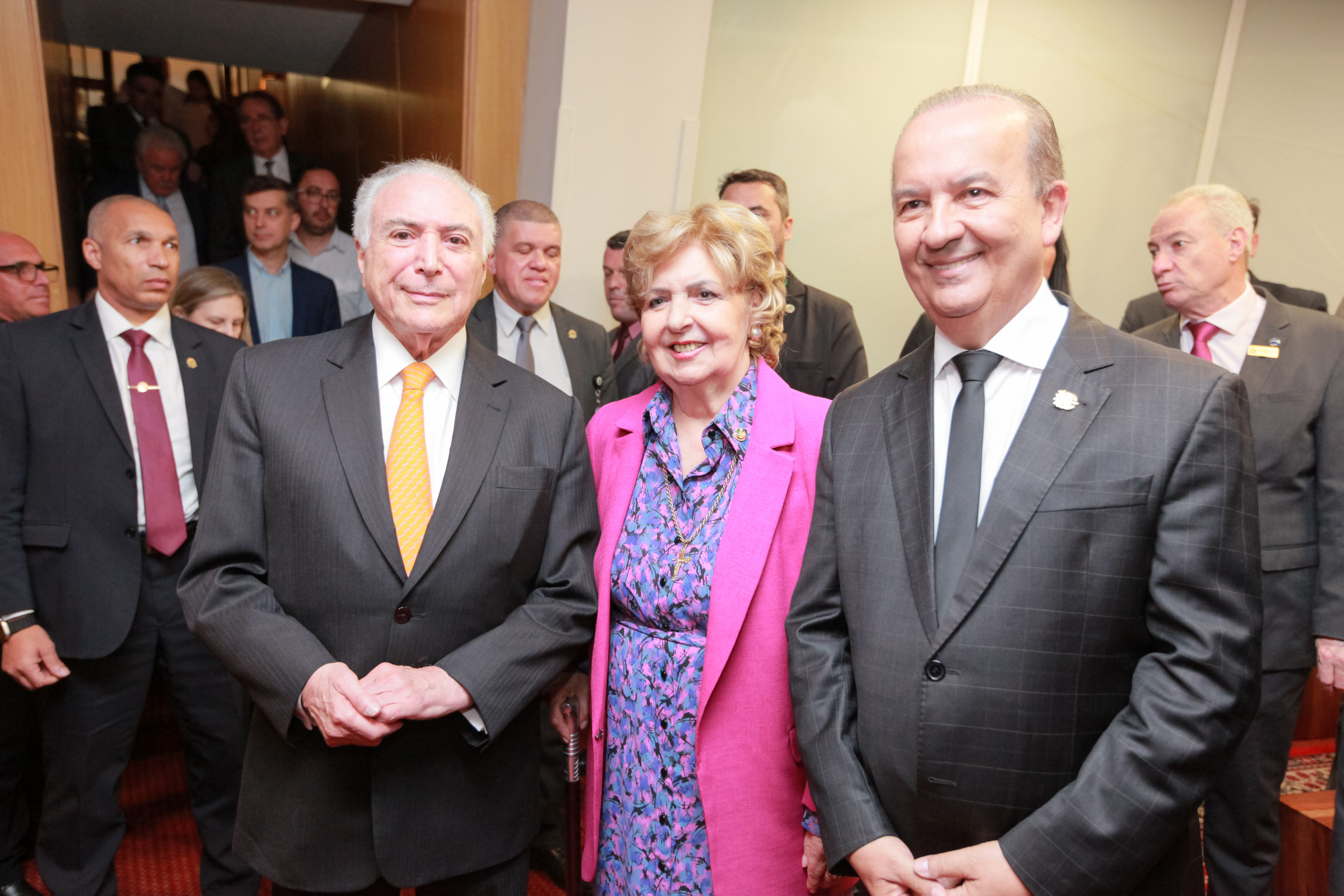 PRESIDÊNCIA - Concessão do título de cidadão catarinense ao ex-presidente da República Michel Temer