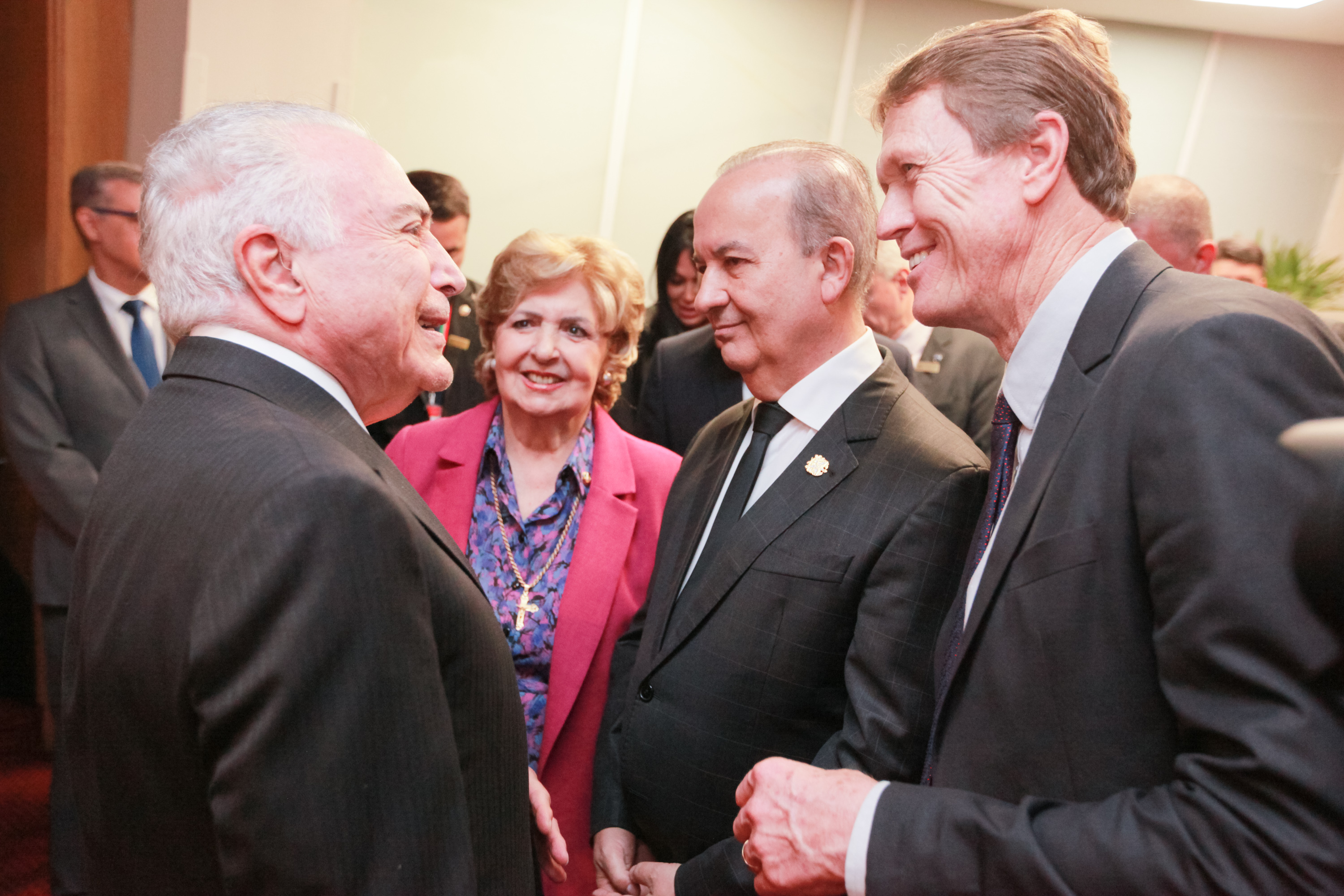 PRESIDÊNCIA - Concessão do título de cidadão catarinense ao ex-presidente da República Michel Temer