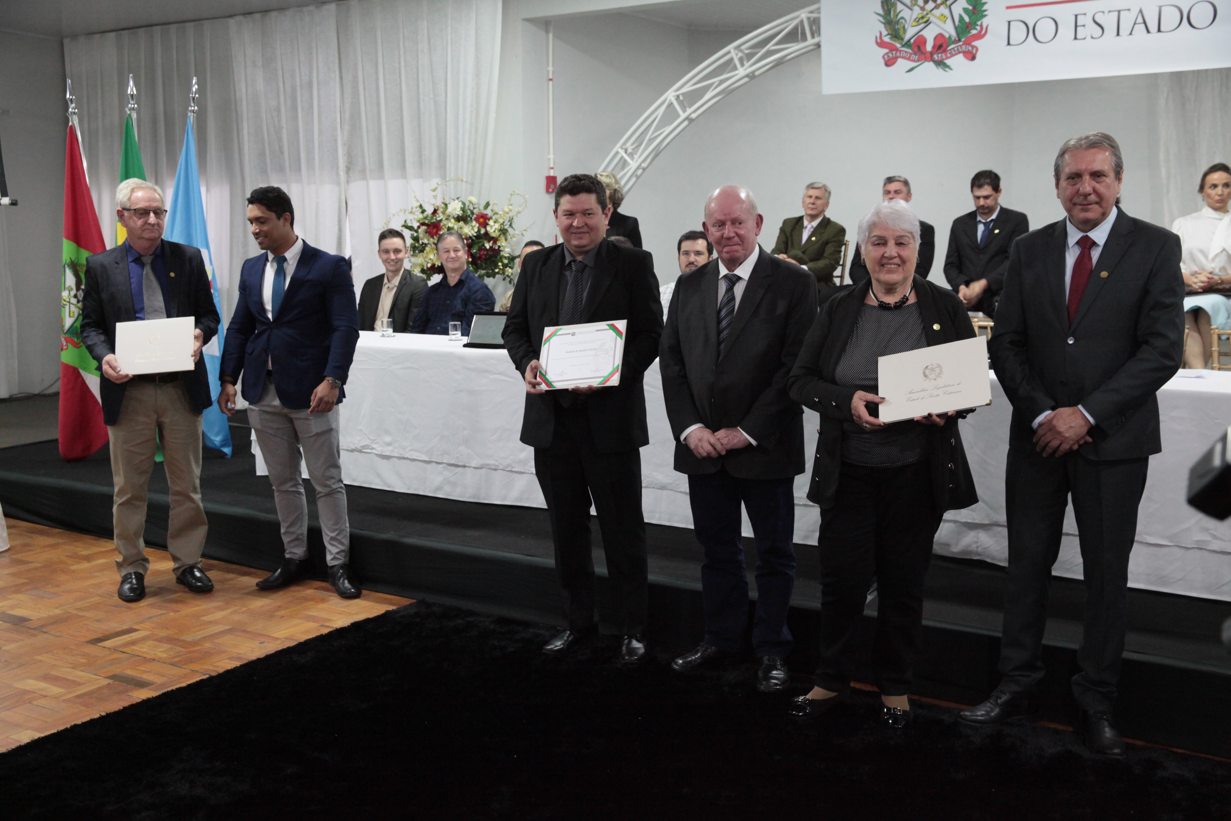 Homenagem aos 60 anos do Município de Ponte Serrada
