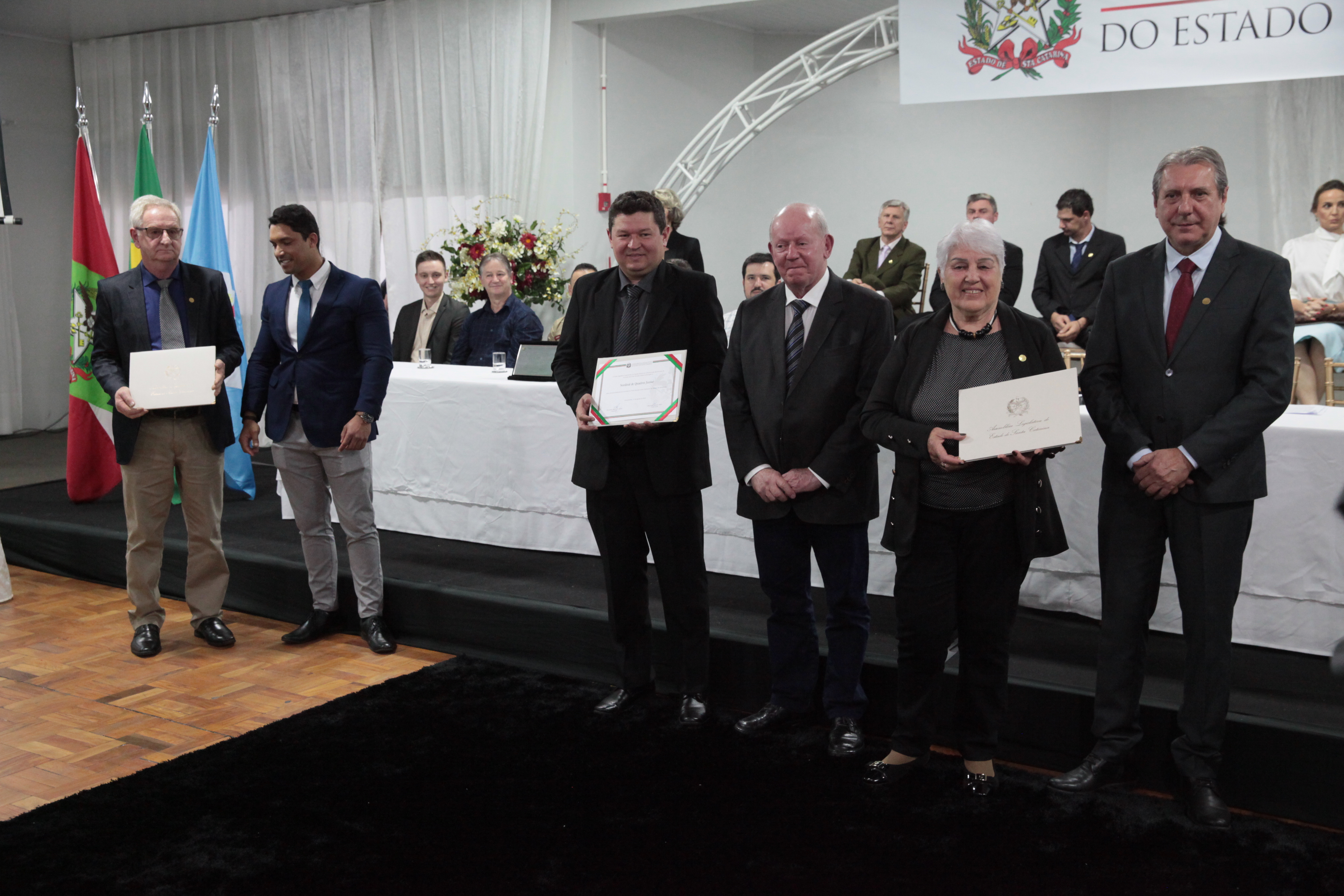Homenagem aos 60 anos do Município de Ponte Serrada