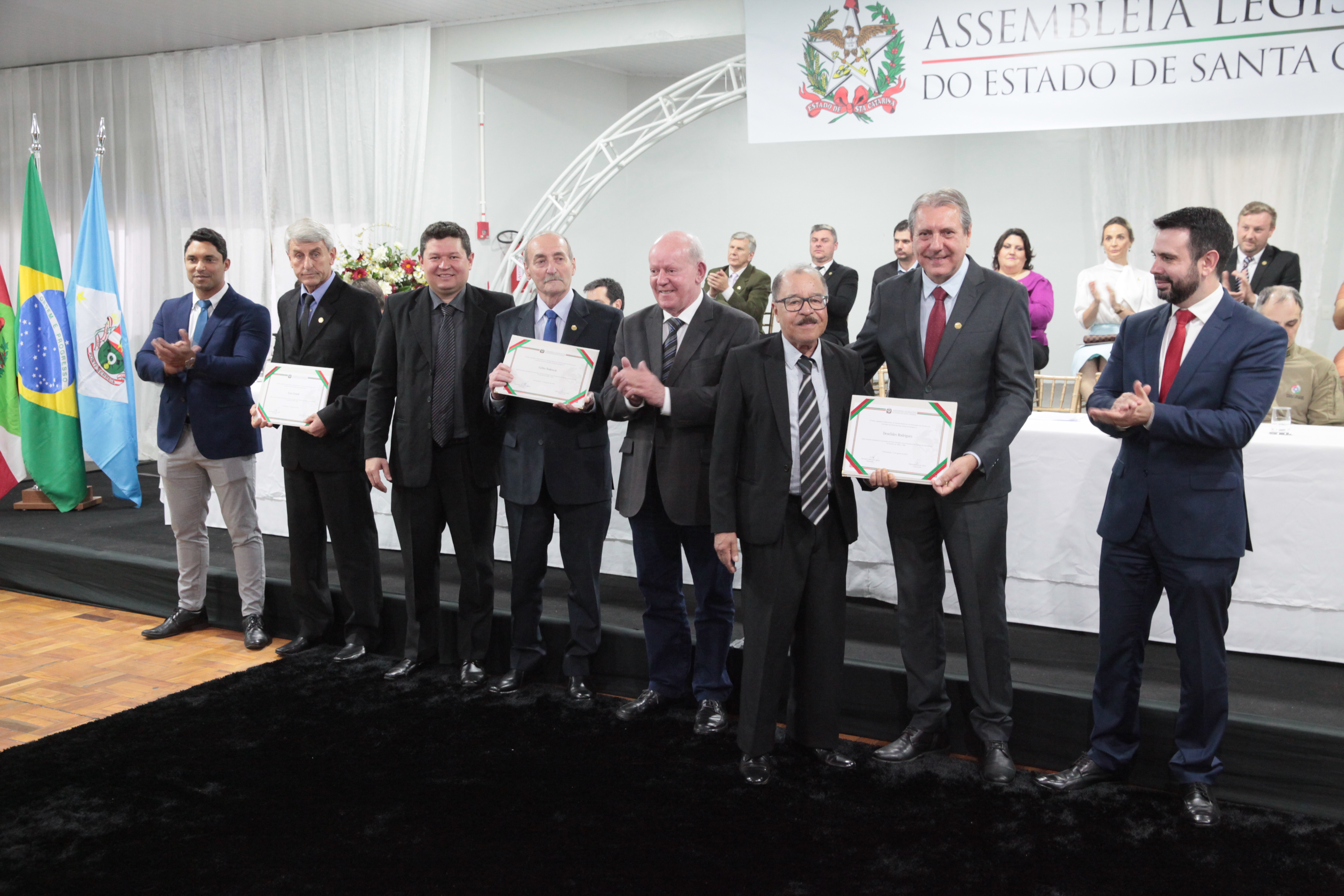 Homenagem aos 60 anos do Município de Ponte Serrada