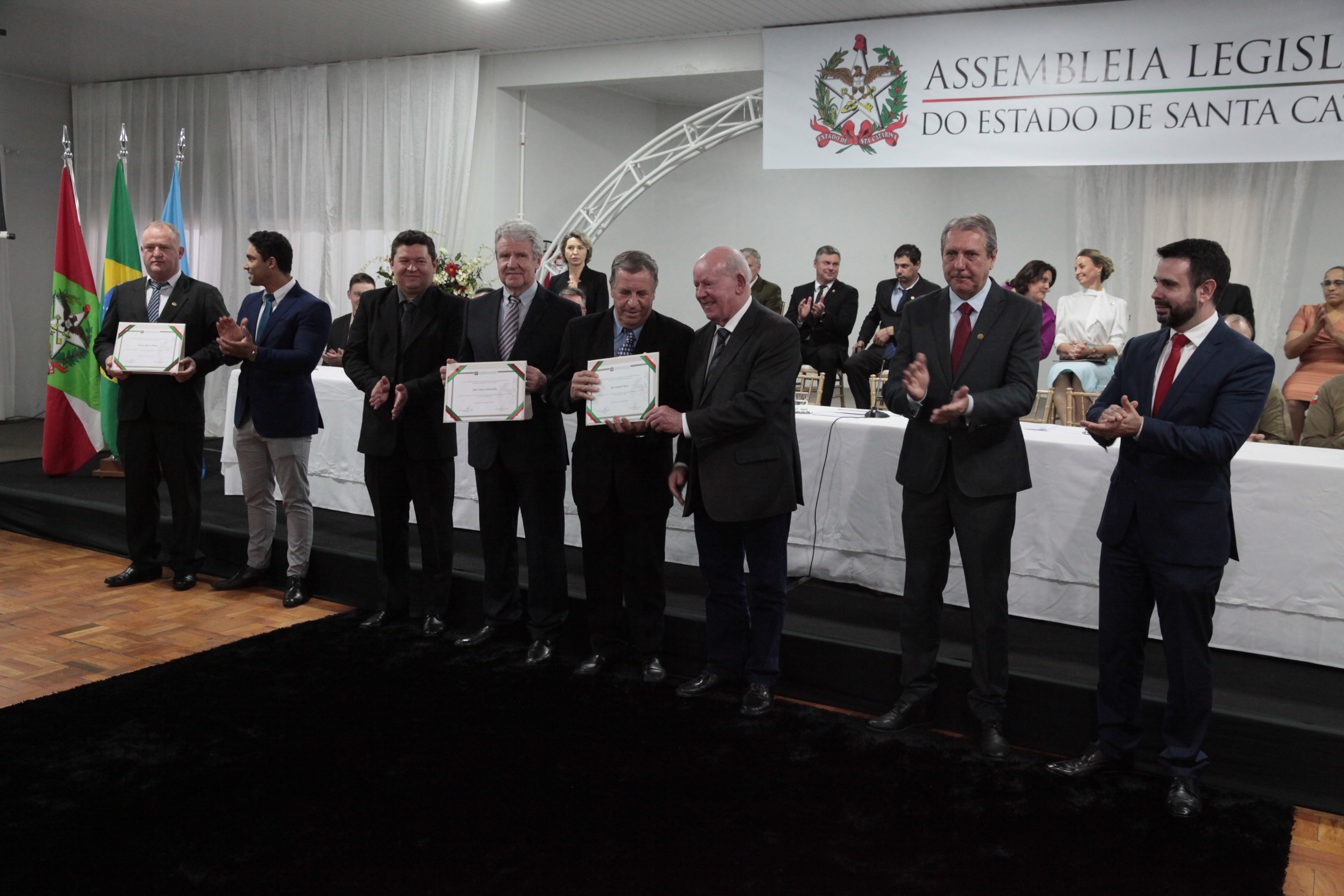 Homenagem aos 60 anos do Município de Ponte Serrada