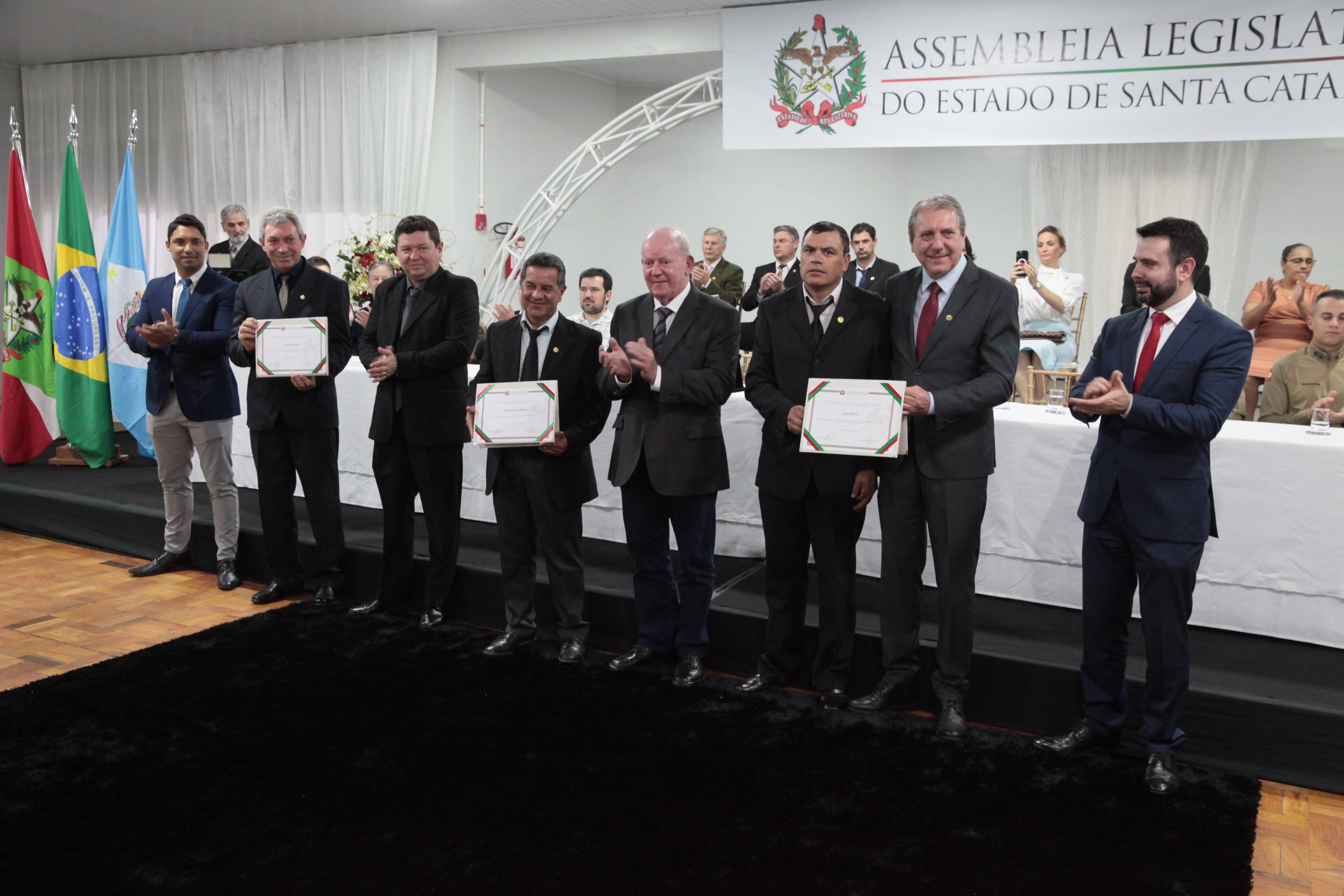Homenagem aos 60 anos do Município de Ponte Serrada