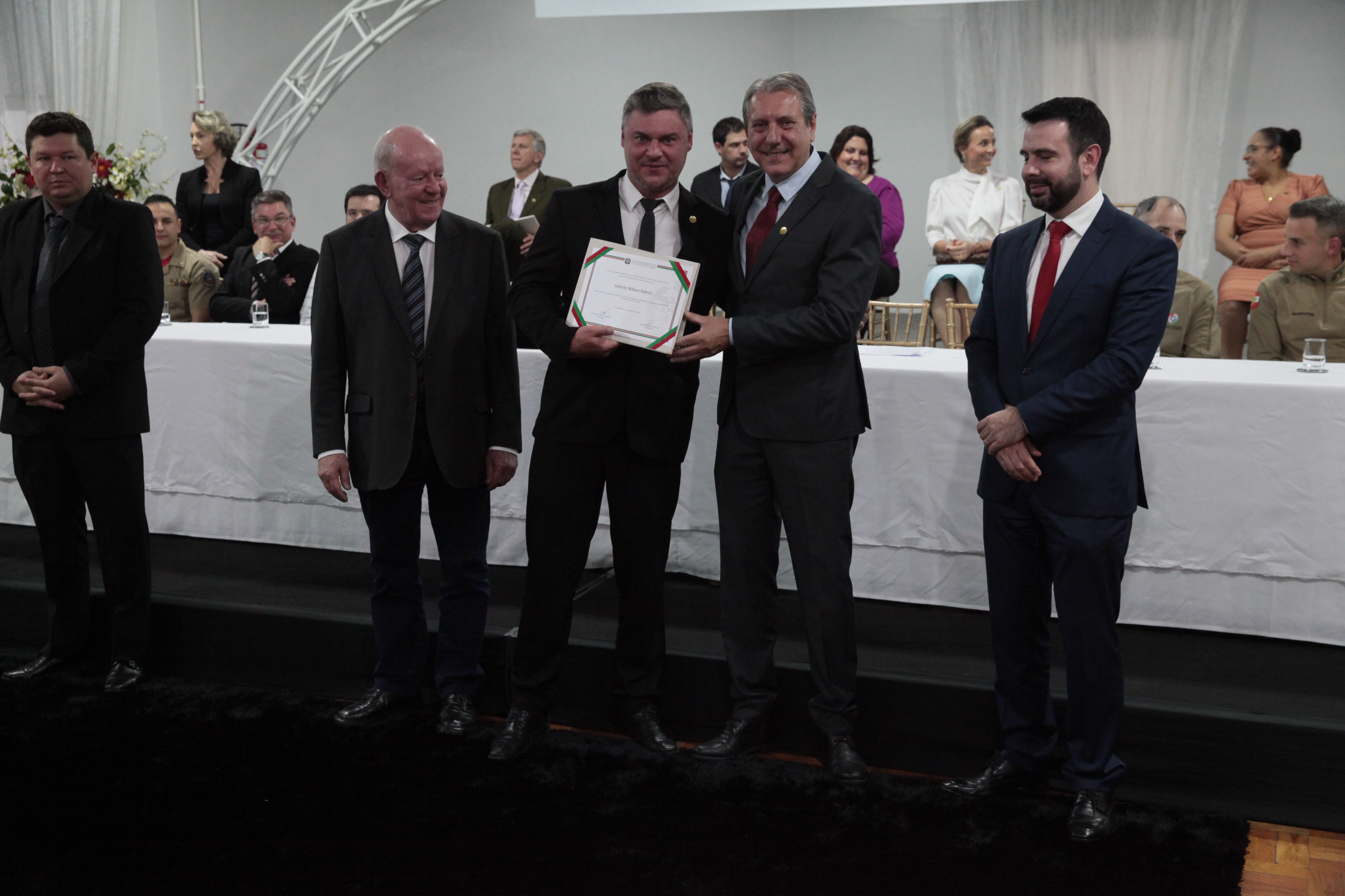 Homenagem aos 60 anos do Município de Ponte Serrada