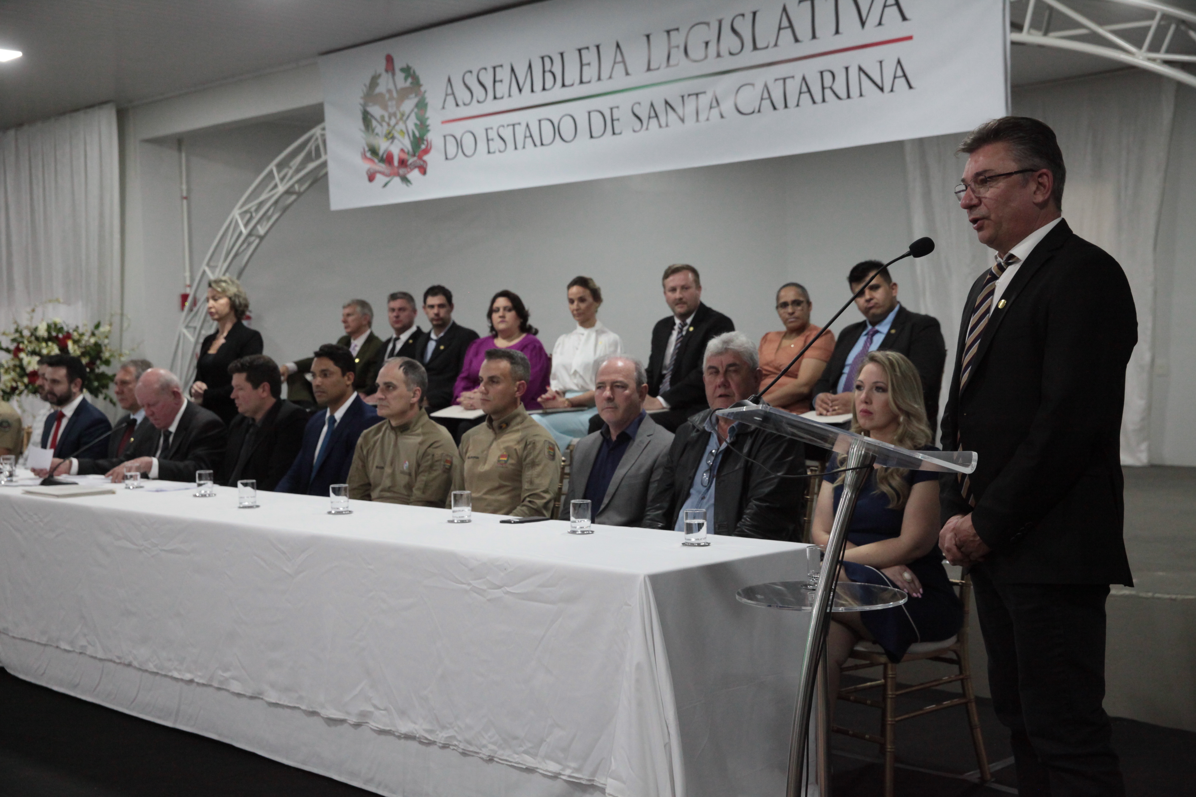 Homenagem aos 60 anos do Município de Ponte Serrada