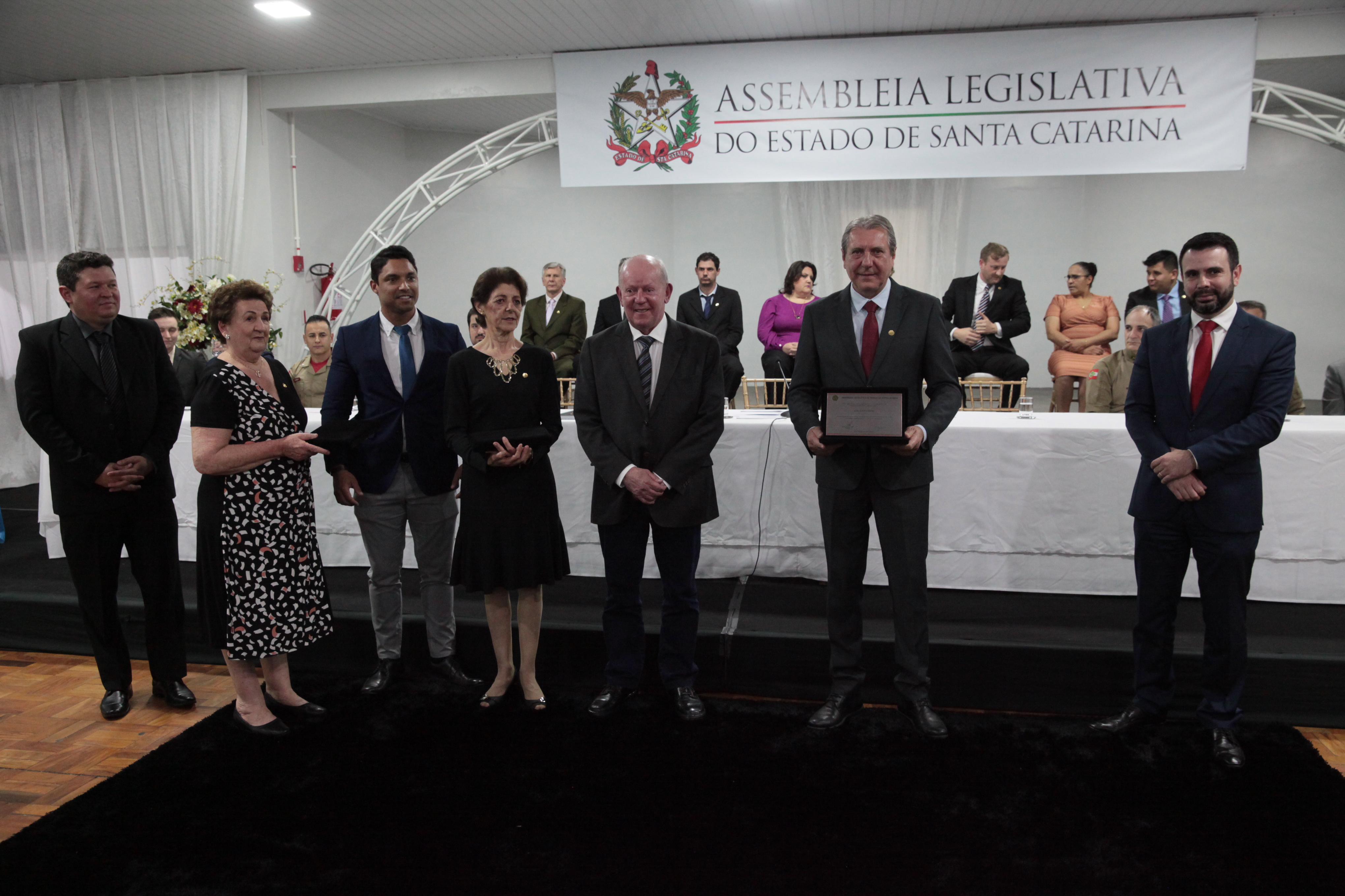 Homenagem aos 60 anos do Município de Ponte Serrada