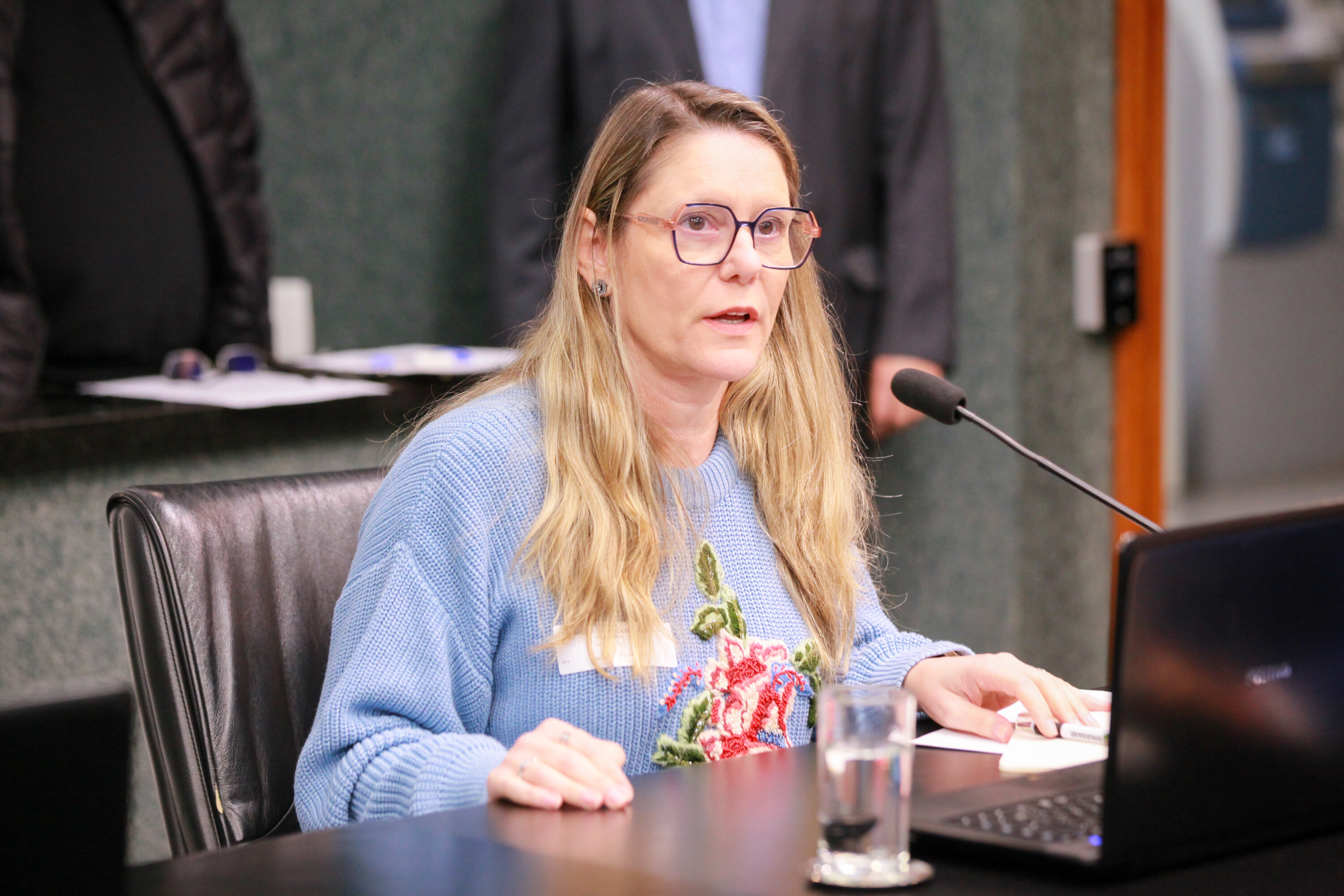 Delegada regional executiva da PF, Silvia Amélia Fonseca de Oliveira