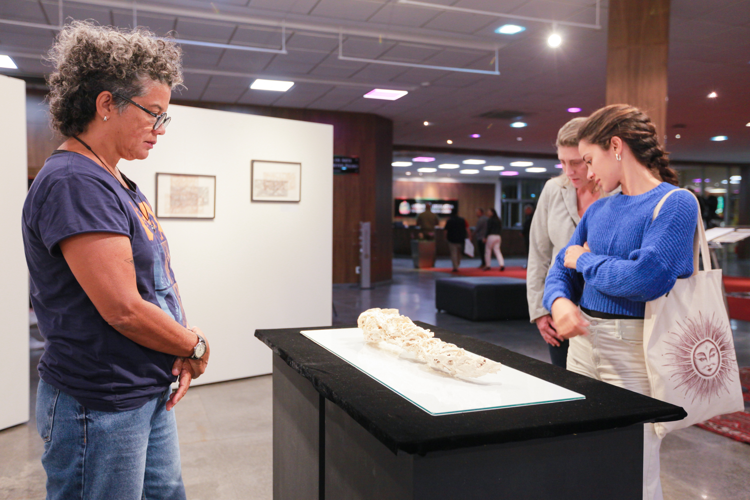 Abertura da exposição 