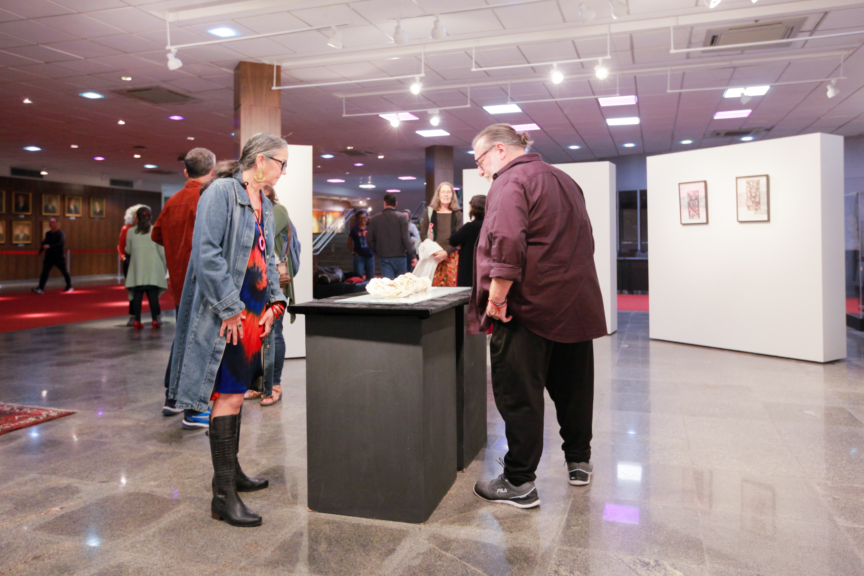 Abertura da exposição 