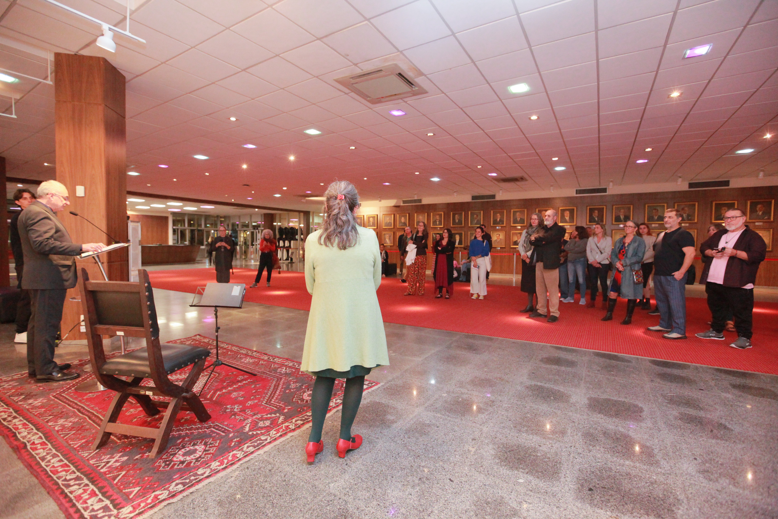 Abertura da exposição 