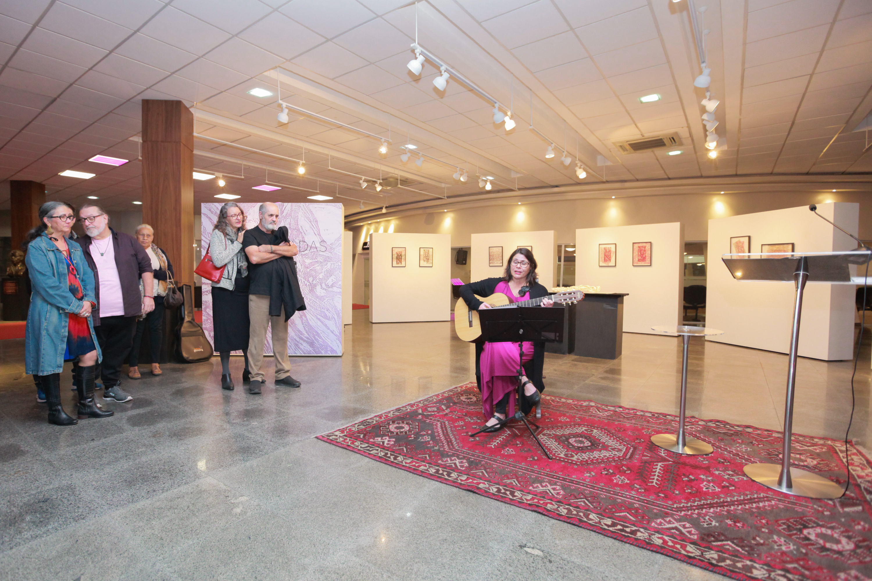Abertura da exposição 