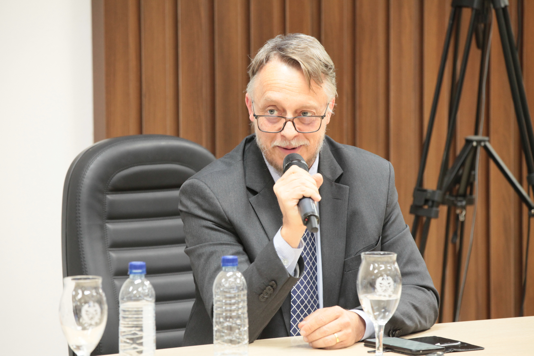 Audiência Pública - Direitos dos usuários do Ferry Boat (Navegantes / Itajaí) - procurador-geral do Tribunal de Contas do Estado (TCE), Diogo Roberto Ringenberg