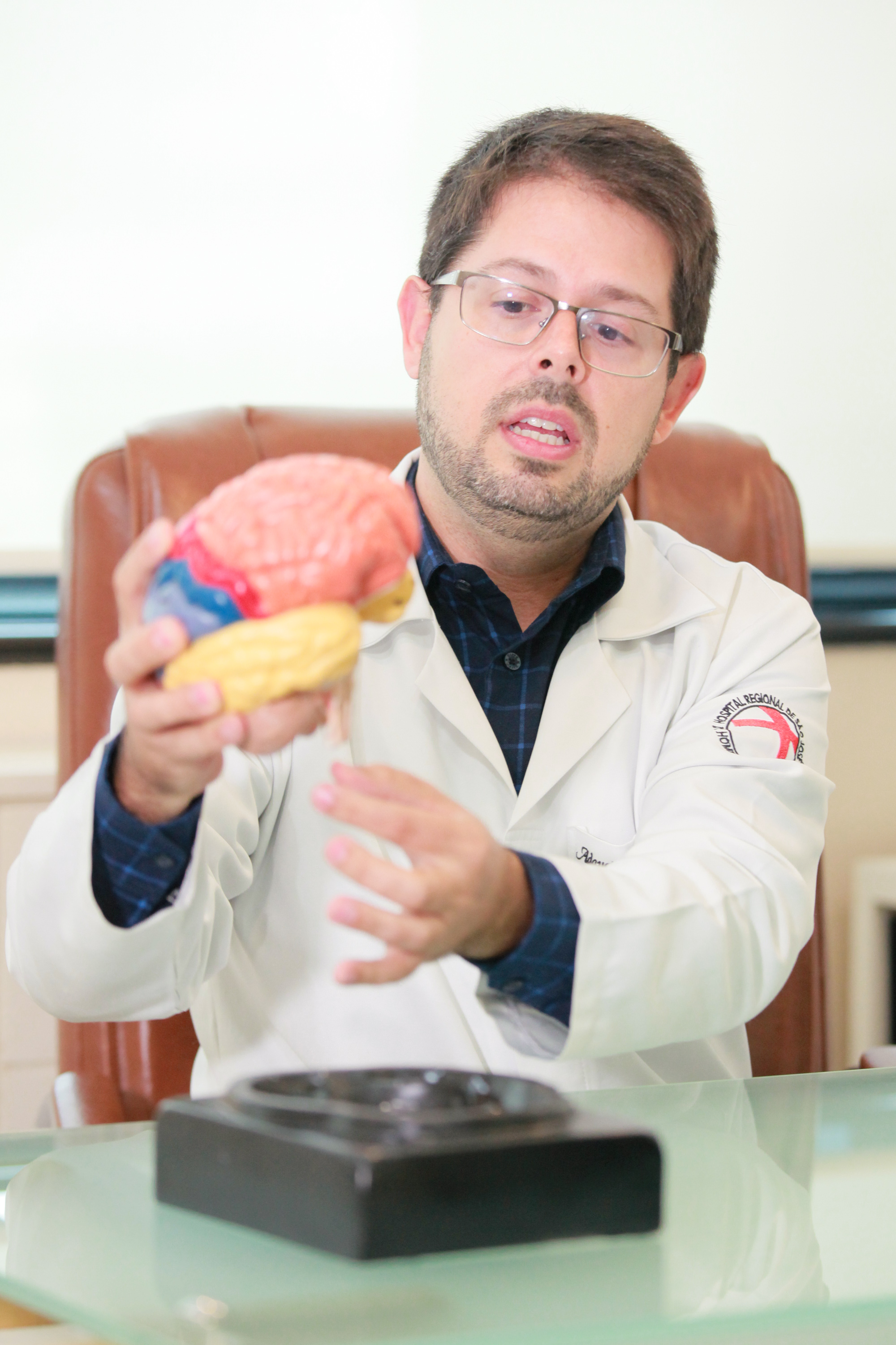 Adaucto Wanderley Da Nobrega Junior - Neurologista Foto: Vicente Schmitt / Agência AL