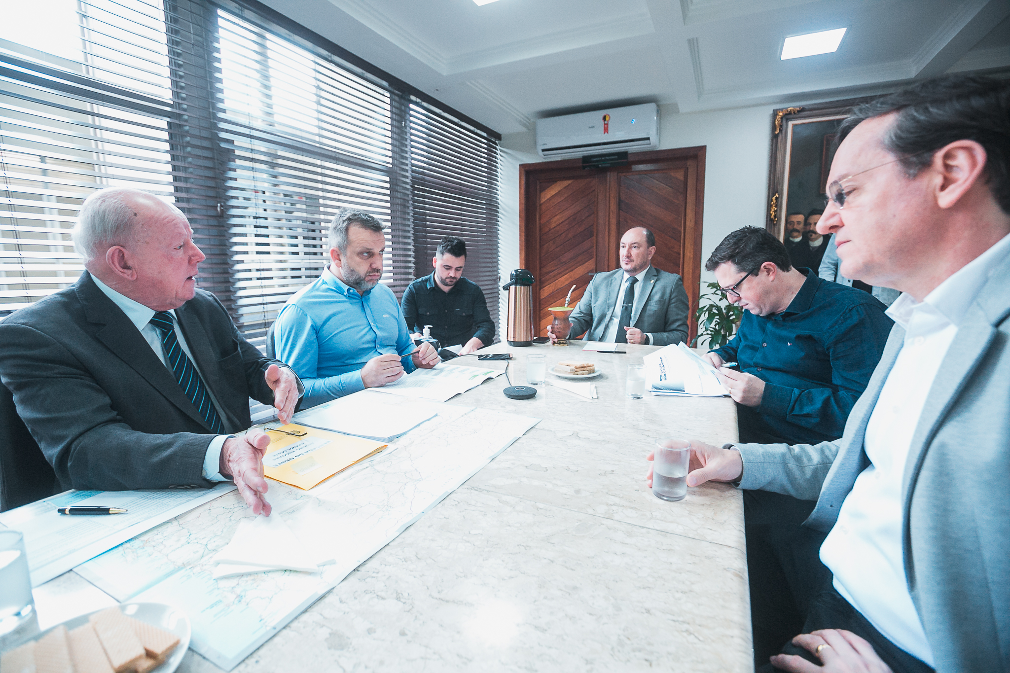 Reunião da Bancada do Oeste com o Secretário de Infraestrutura