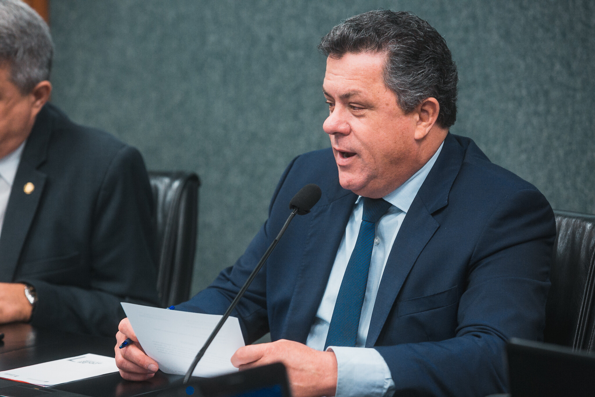 Deputado Ivan Naatz (PL), presidente da Comissão e relator do projeto