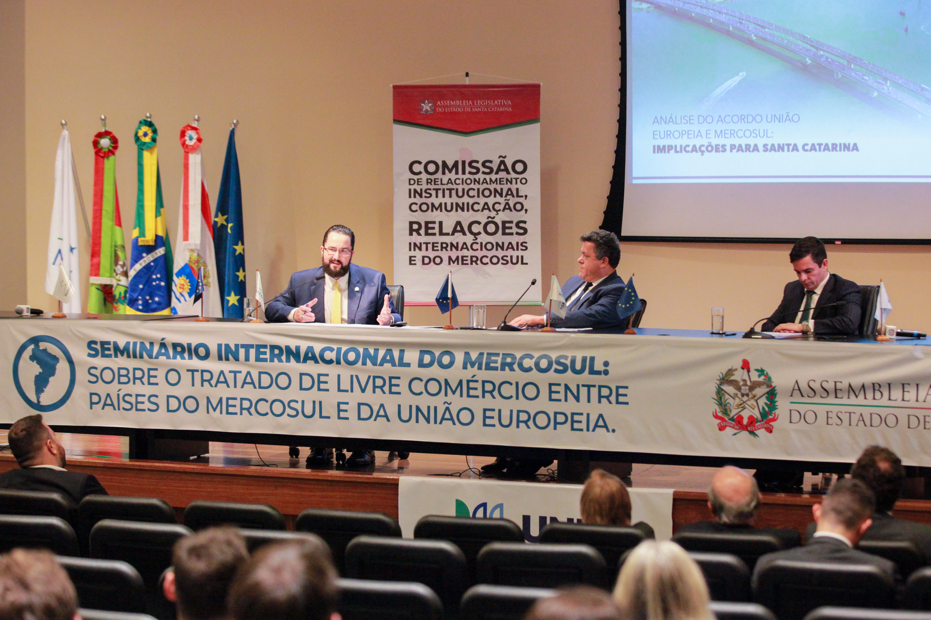 Seminário sobre o Tratado de Livre Comércio entre o Mercosul e a União Europeia