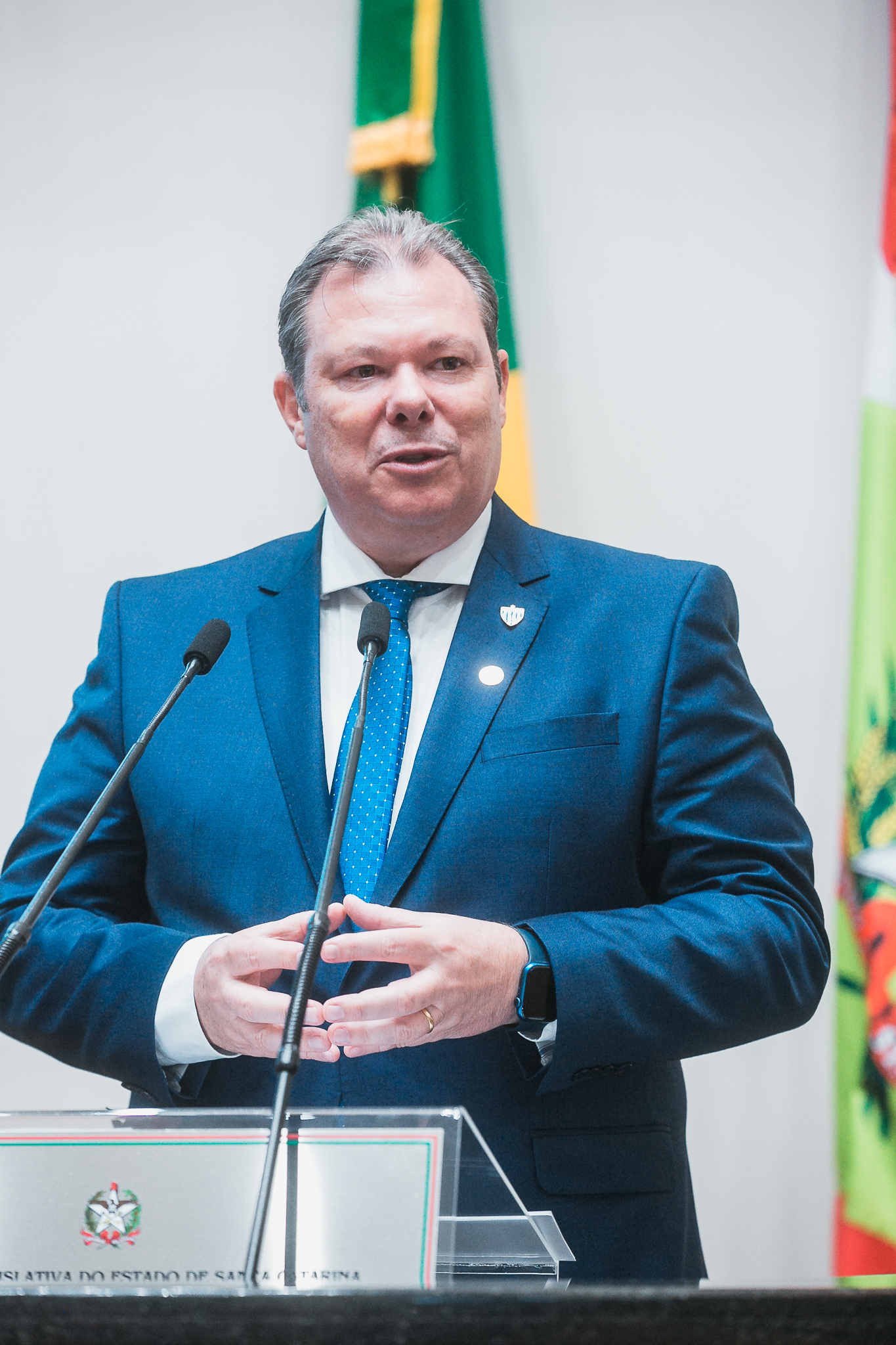 Sessão Especial em Homenagem ao Centenário do Avaí Futebol Clube  -Júlio César Heerdt Presidente do Avaì Futebol Clube