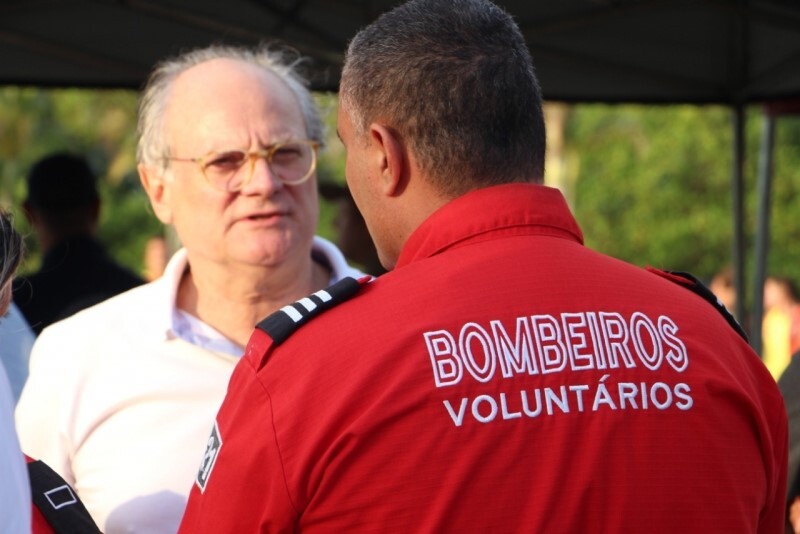 Deputado Dr. Vicente e bombeiro voluntário