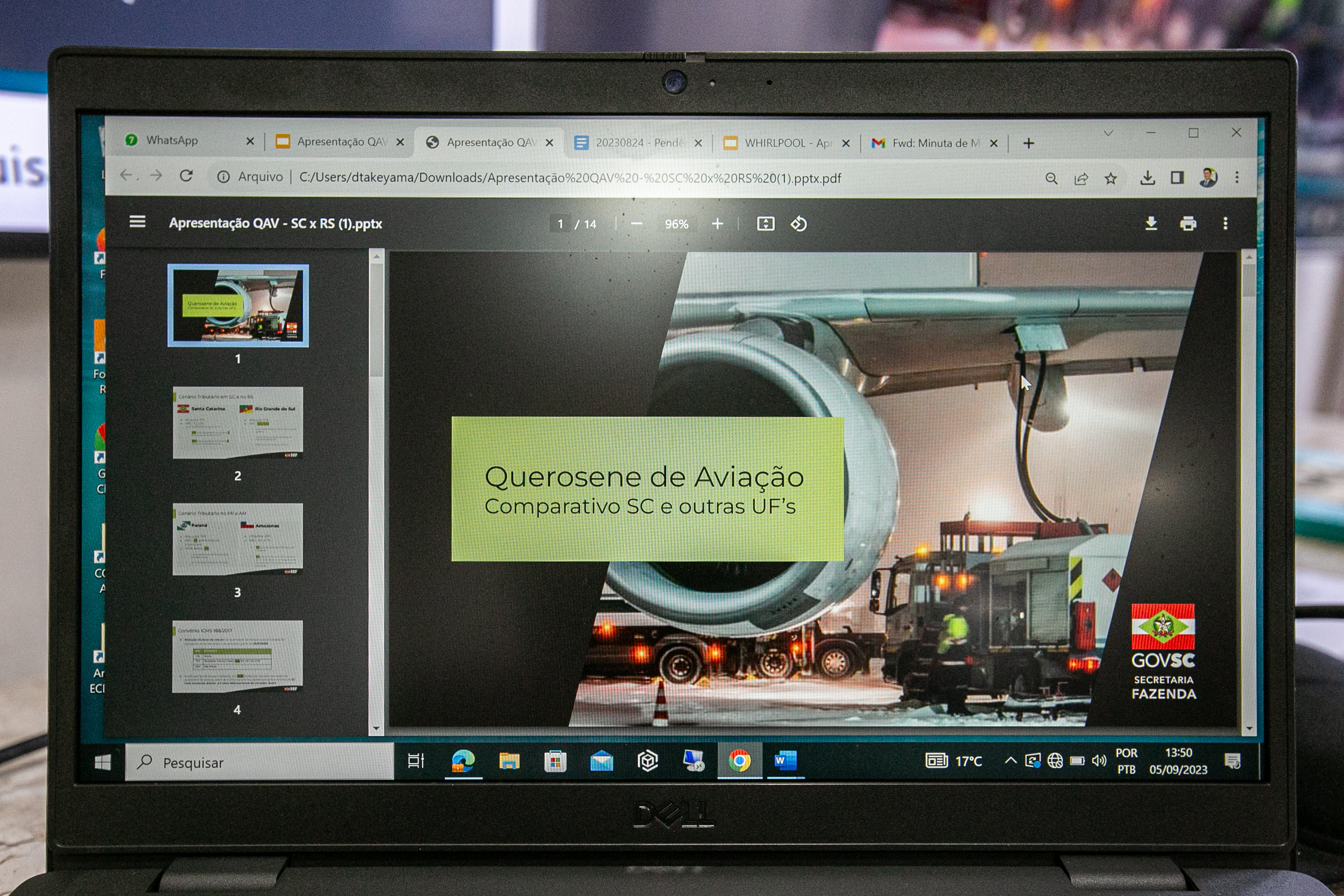 Reunião da Bancada do Oeste com Secretários
