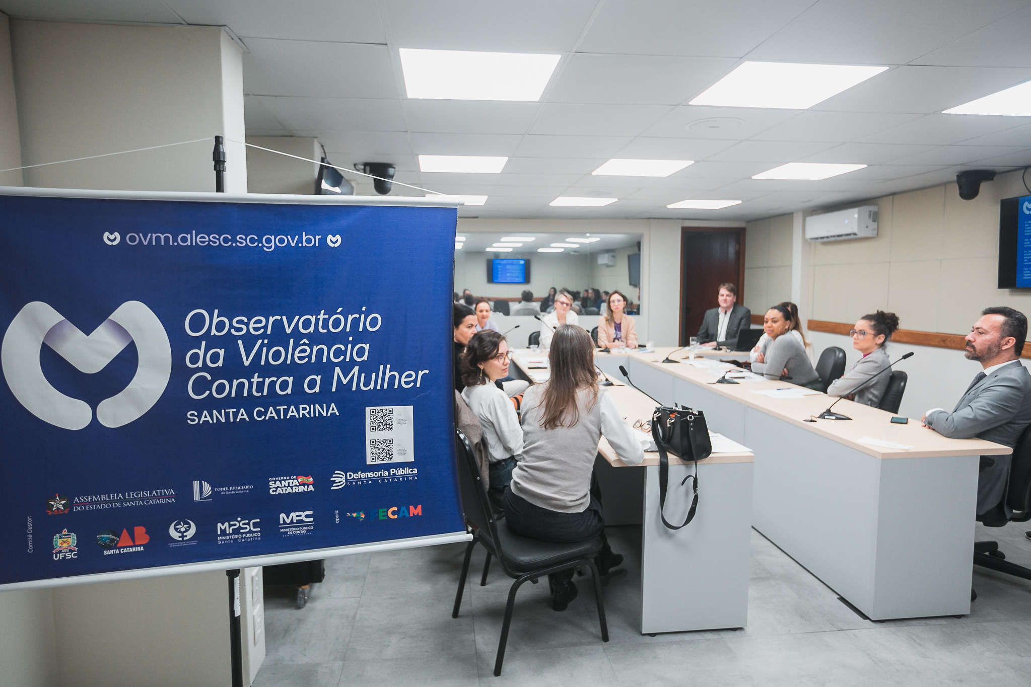 Reunião do Observatório da Violência contra a Mulher