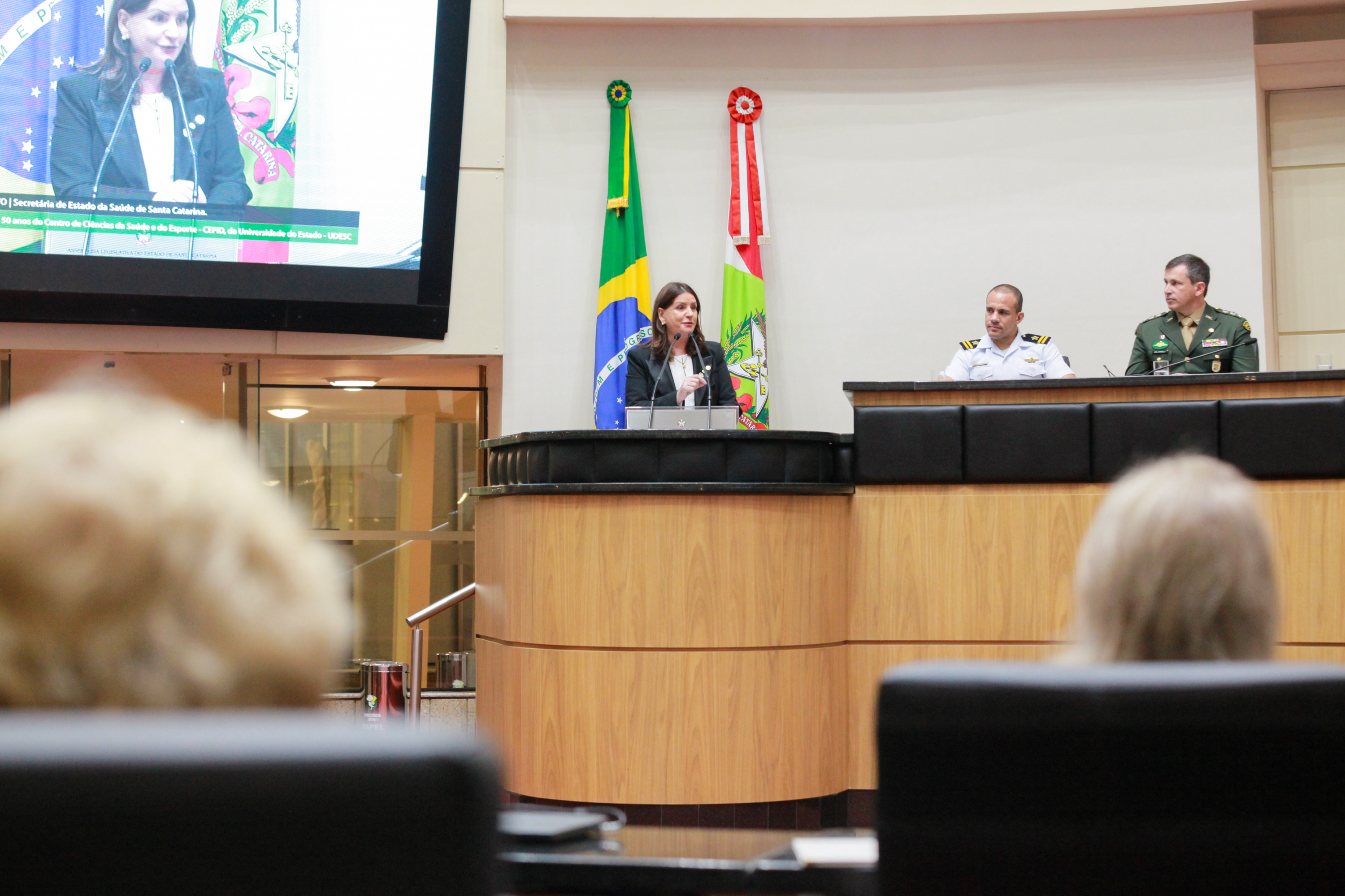 Sessão Especial em homenagem aos 50 anos do Centro de Ciências da Saúde e do Esporte - CEFID