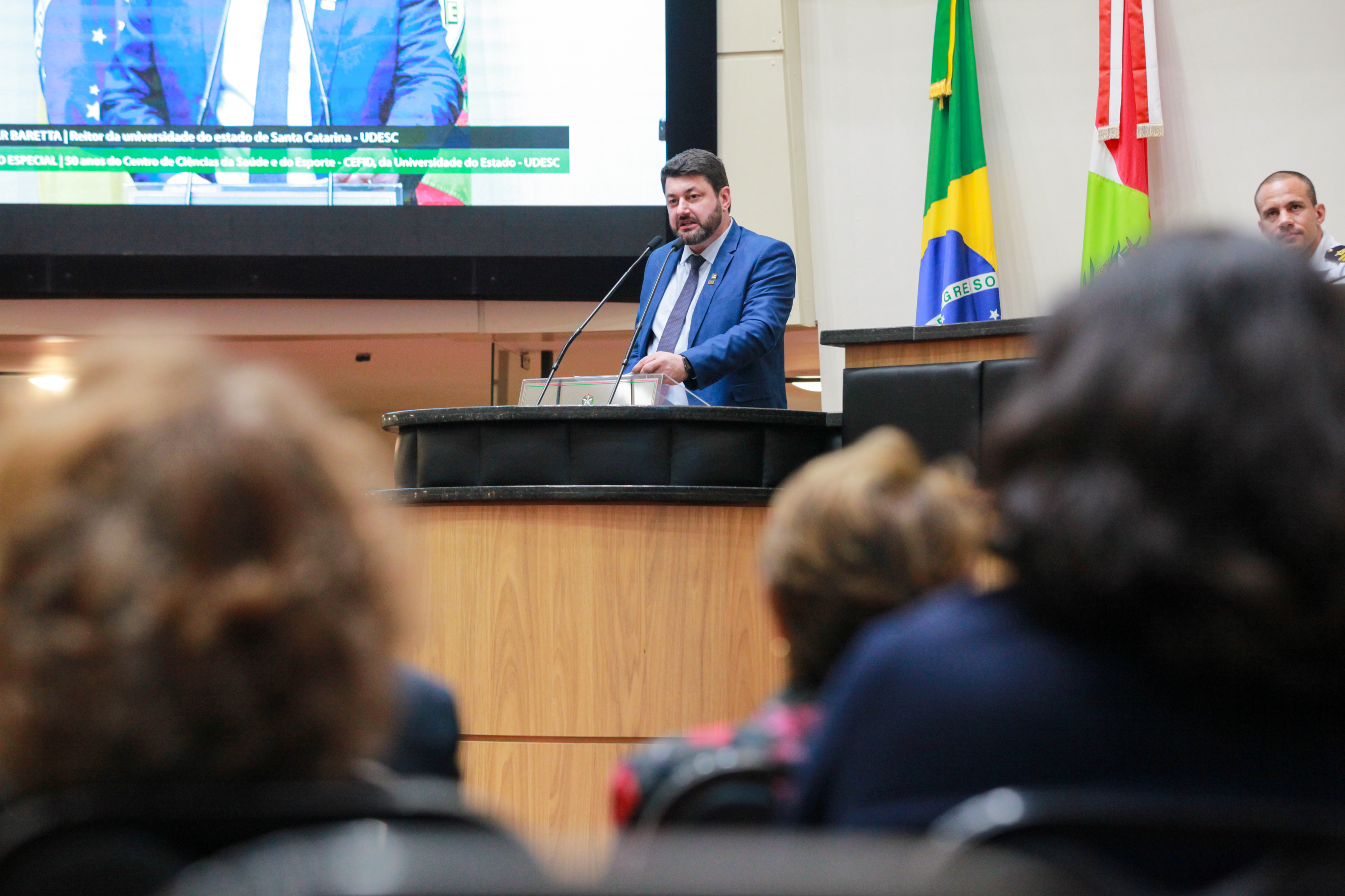 Sessão Especial em homenagem aos 50 anos do Centro de Ciências da Saúde e do Esporte - CEFID