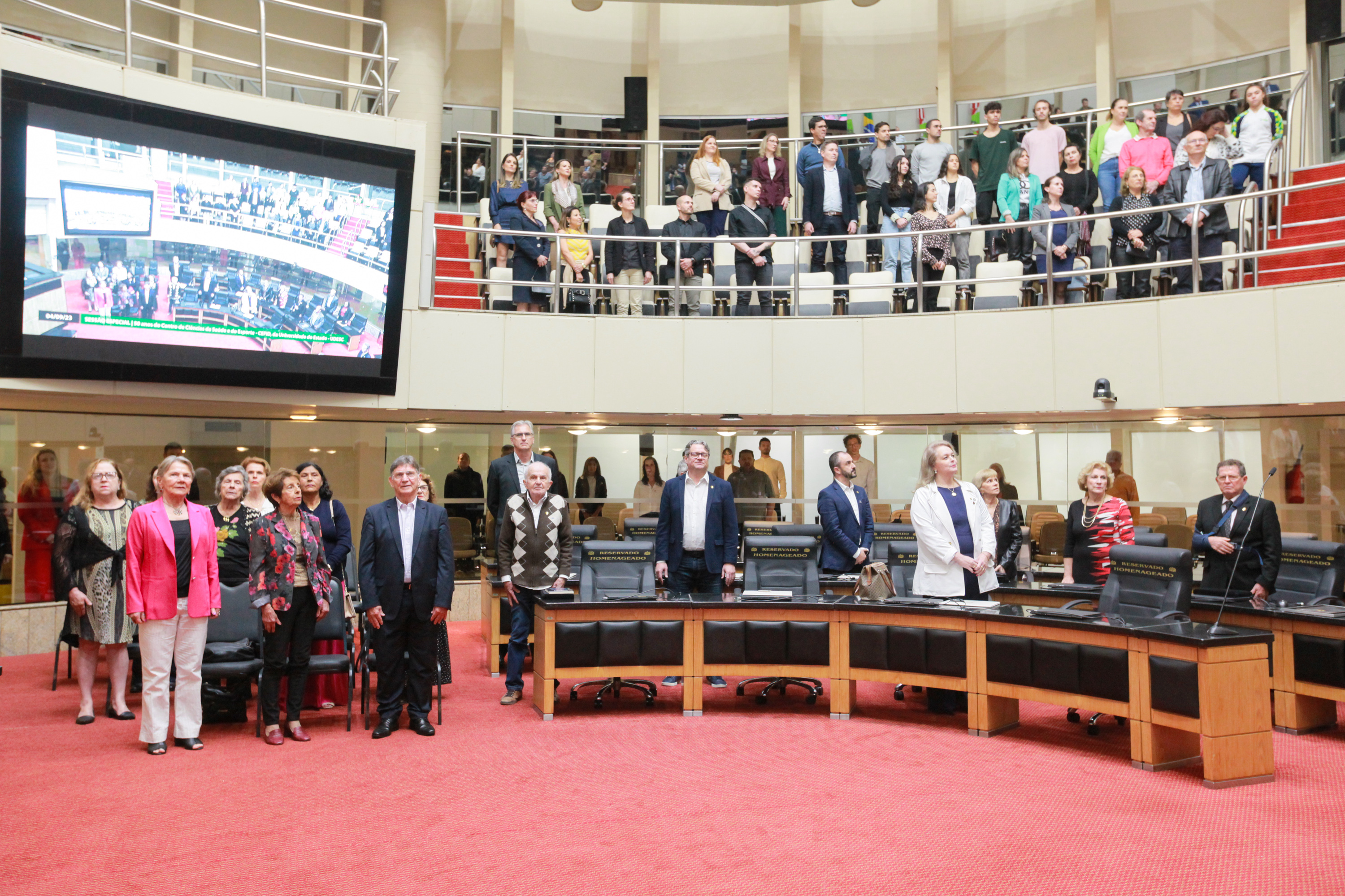 Sessão Especial em homenagem aos 50 anos do Centro de Ciências da Saúde e do Esporte - CEFID
