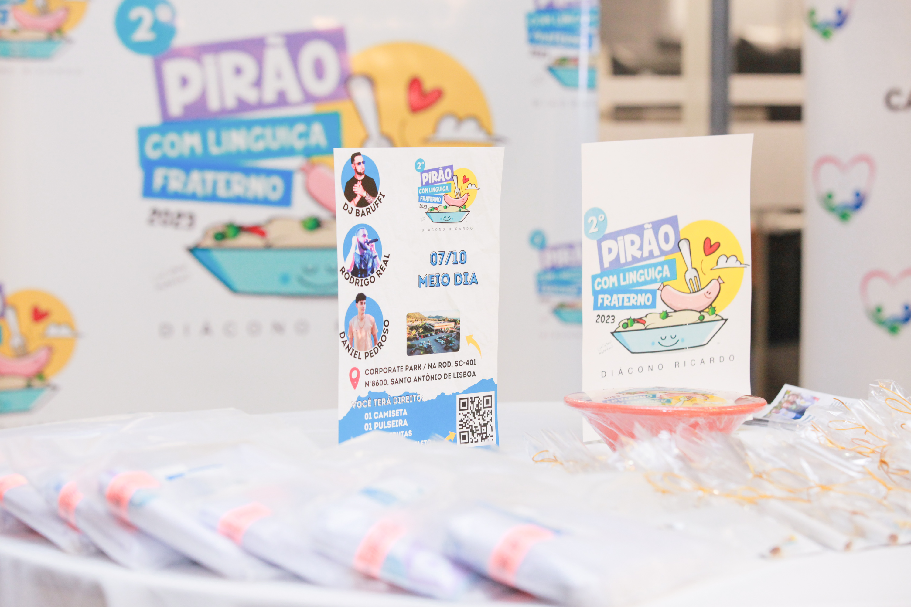 Lançamento da 2ª edição do Pirão com Linguiça Fraterno
