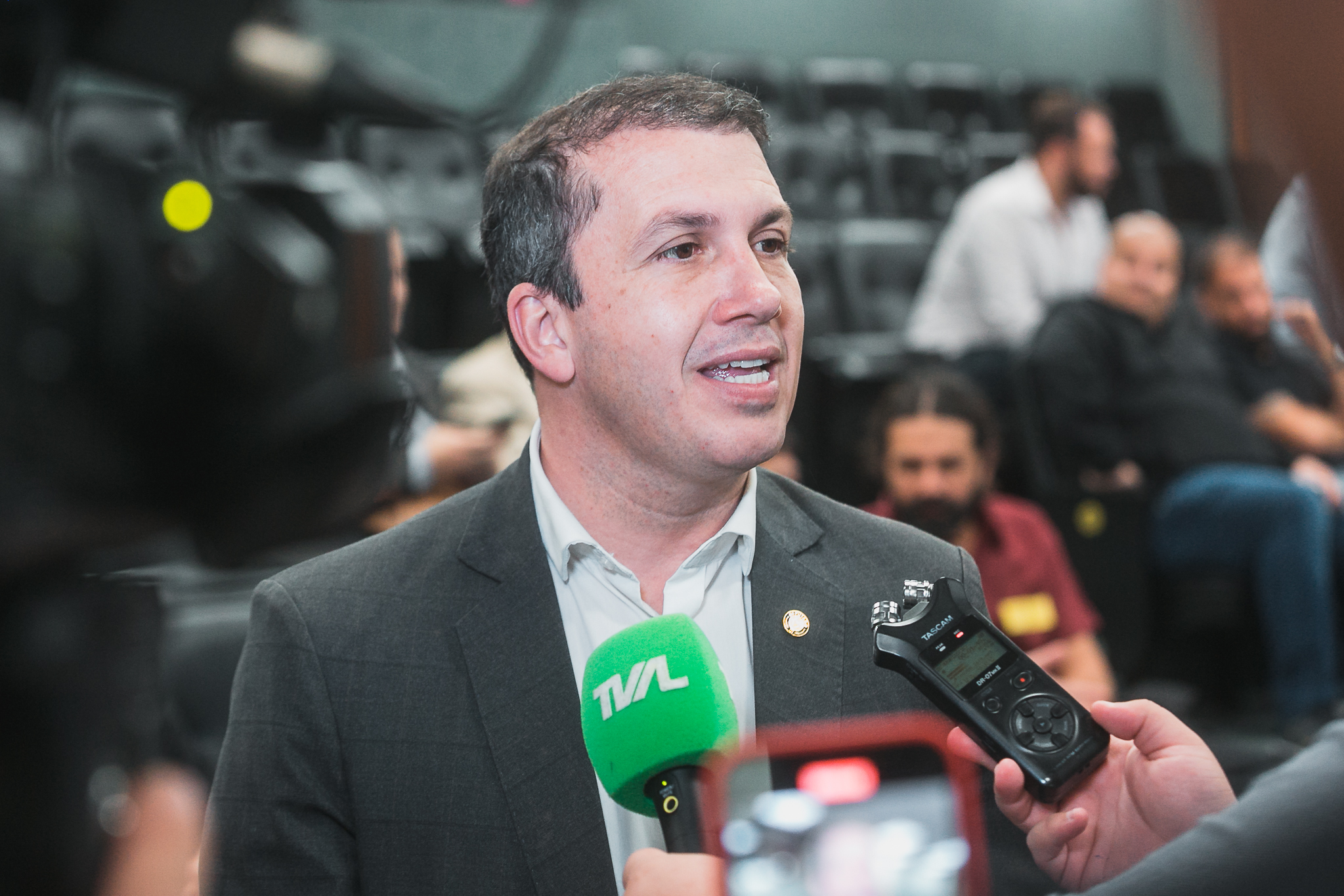 Reunião da Frente Parlamentar da Grande Florianópolis - Deputado Camilo Martins (Podemos)