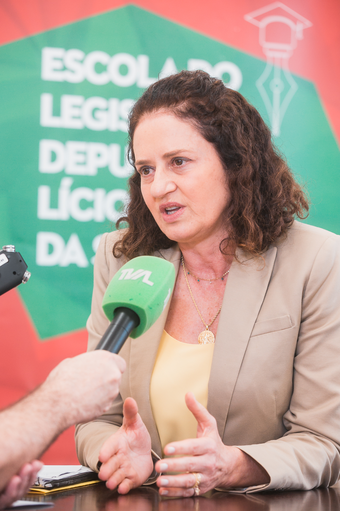 Diretora da Escola da Alesc, Marlene Fengler - 