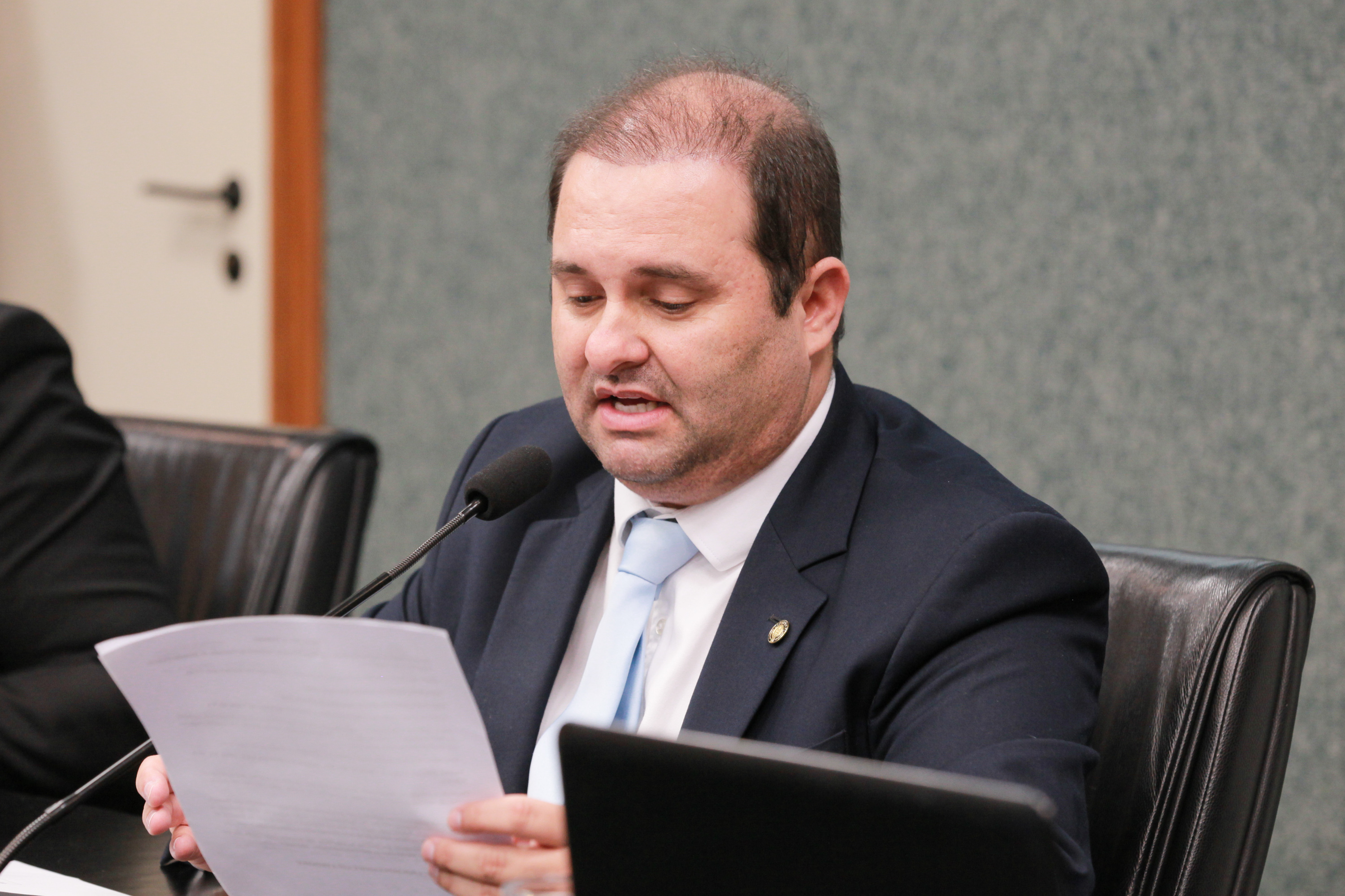 Foto: Giovanni Kalabaide  - Deputado Repórter Sérgio Guimarães(União)