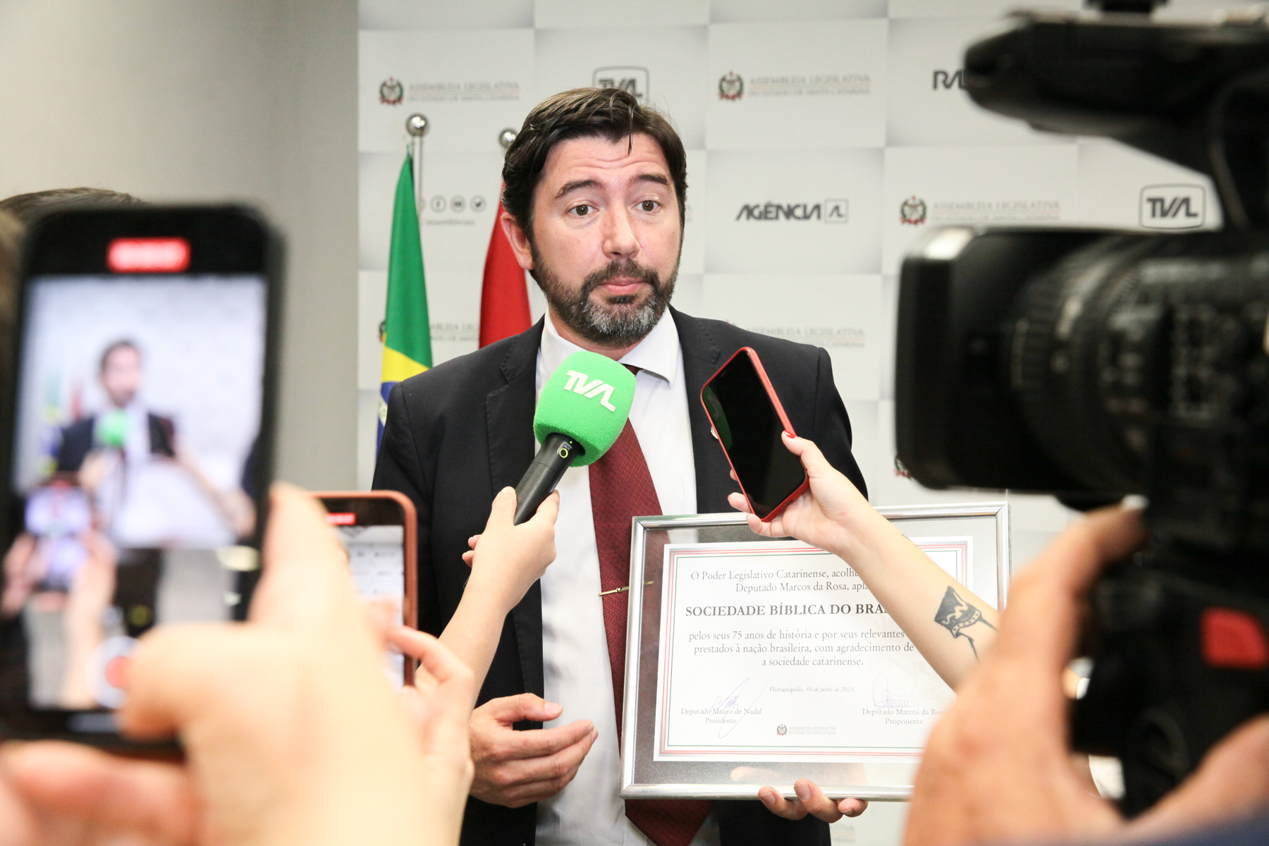 Moção de Aplauso à Sociedade Bíblica do Brasil
