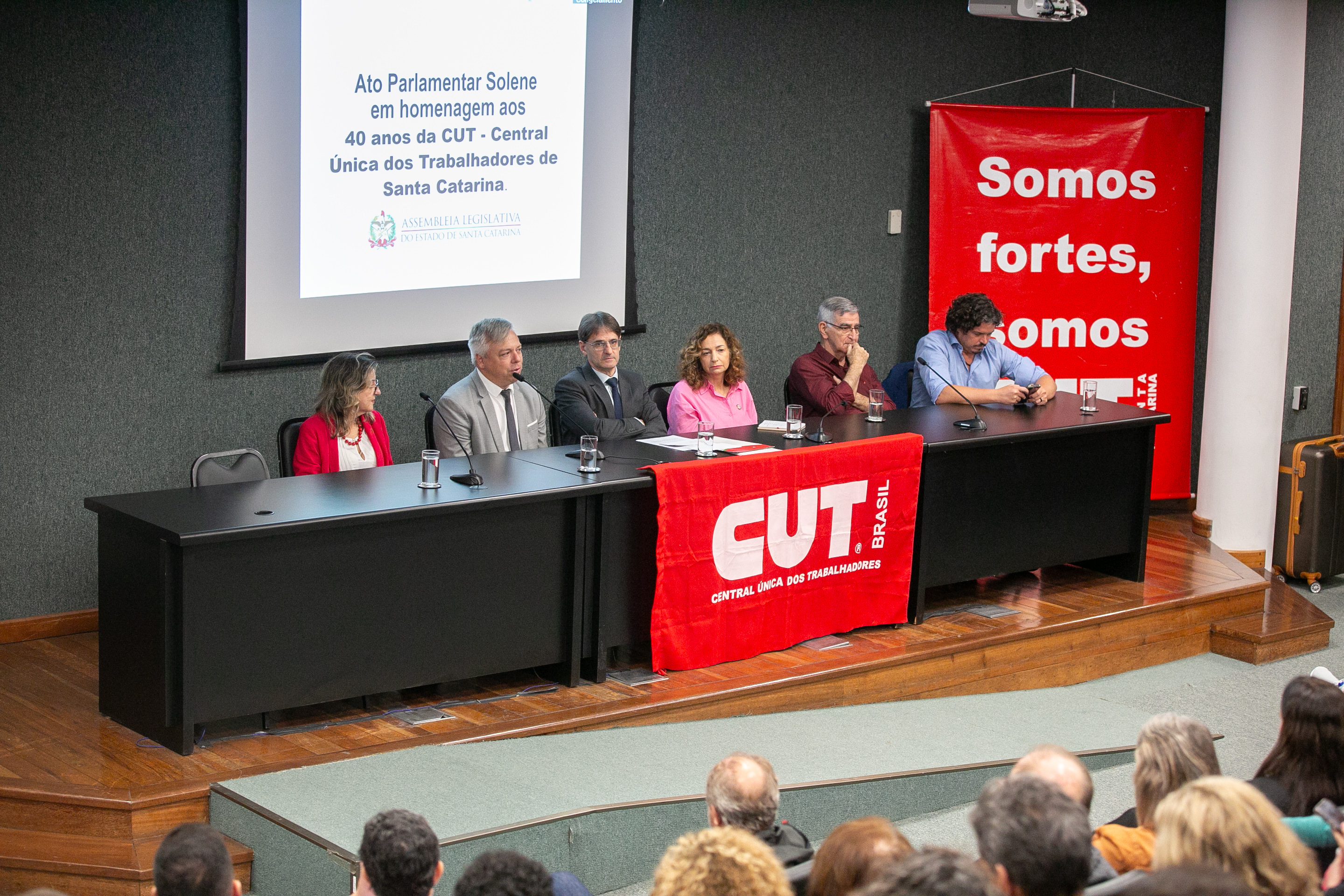 ATO PARLAMENTAR SOLENE - 40 anos da CUT