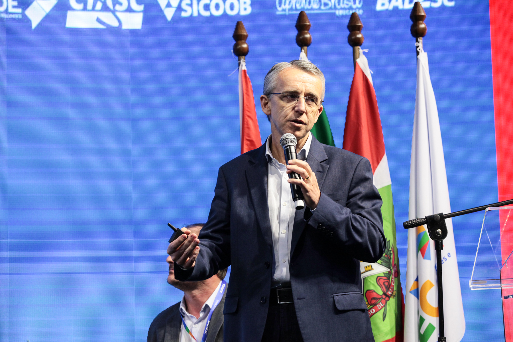 Congresso dos Municípios, Associações e Consórcios de Santa Catarina - Mário Hildebrandt, prefeito de Blumenau