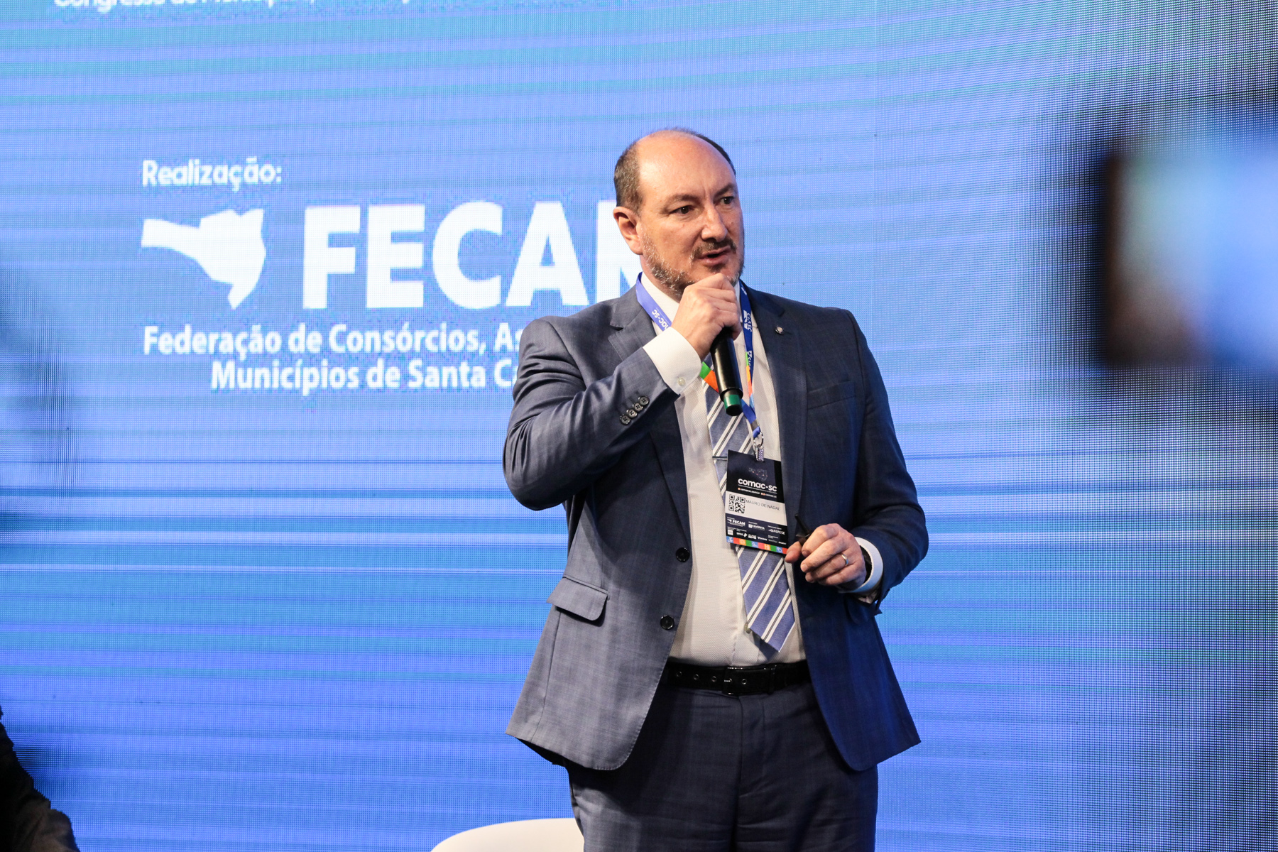 Congresso dos Municípios, Associações e Consórcios de Santa Catarina -  Deputado Mauro de Nadal (MDB)