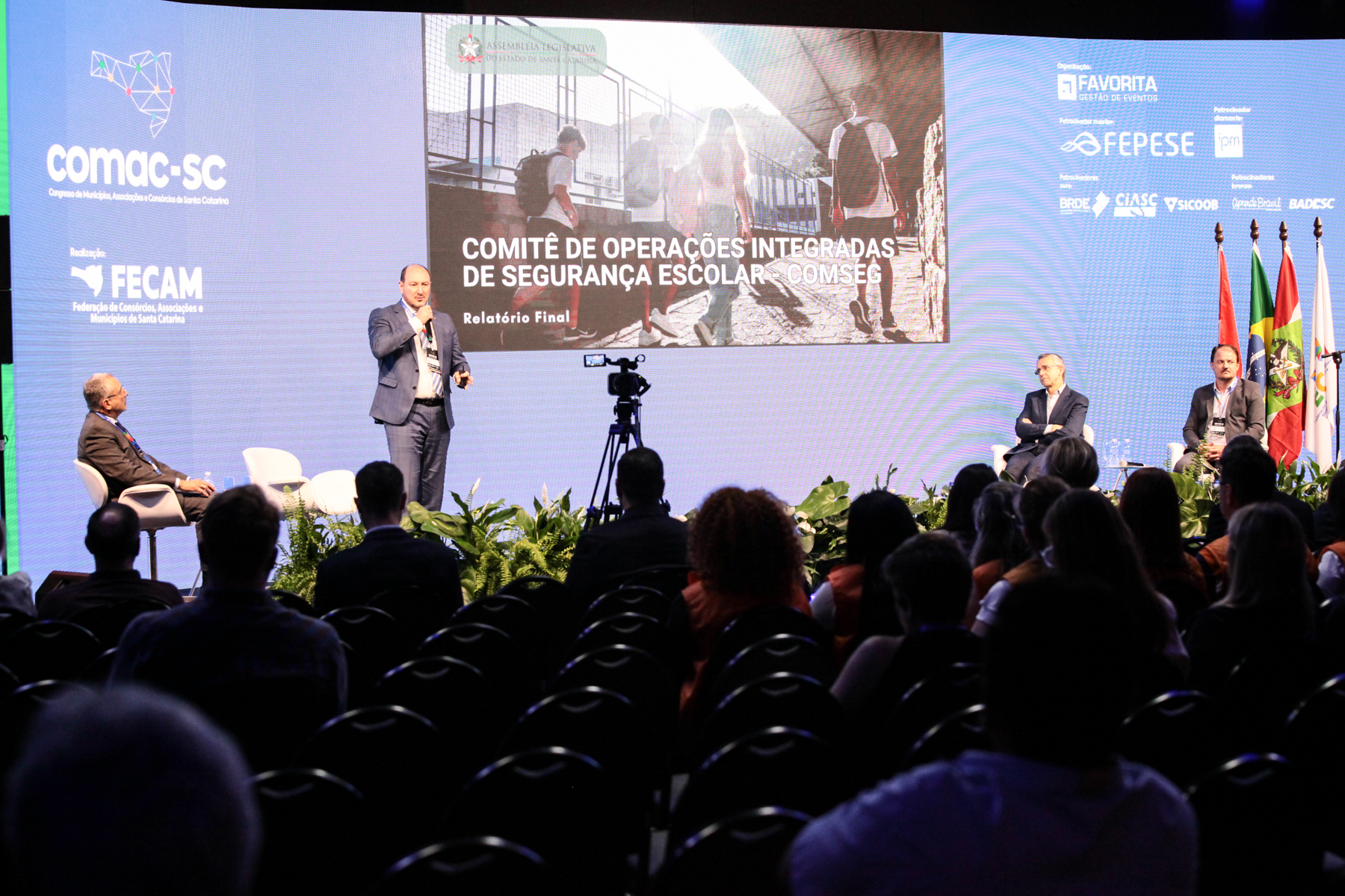 Congresso dos Municípios, Associações e Consórcios de Santa Catarina -  Deputado Mauro de Nadal (MDB)