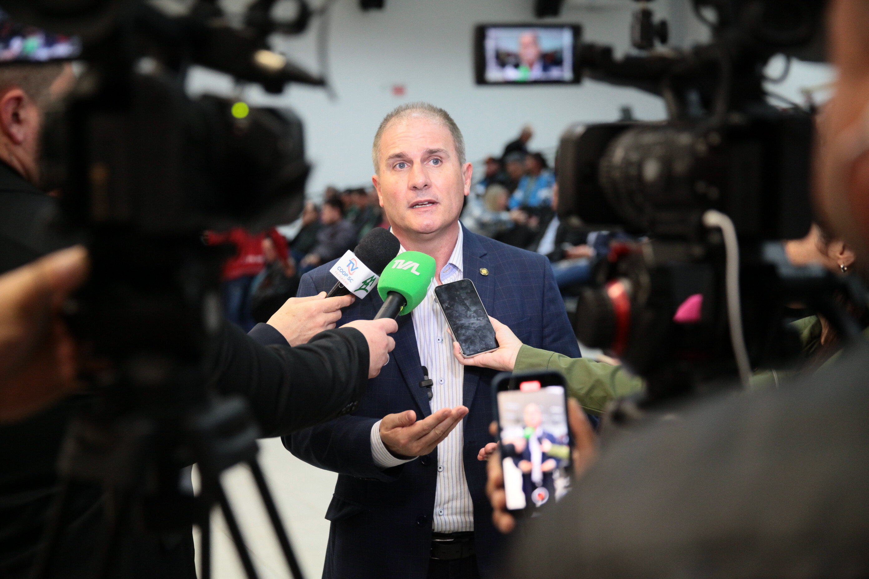 Proponente do debate, deputado Altair Silva (PP), presidente da Comissão de Agricultura da Alesc