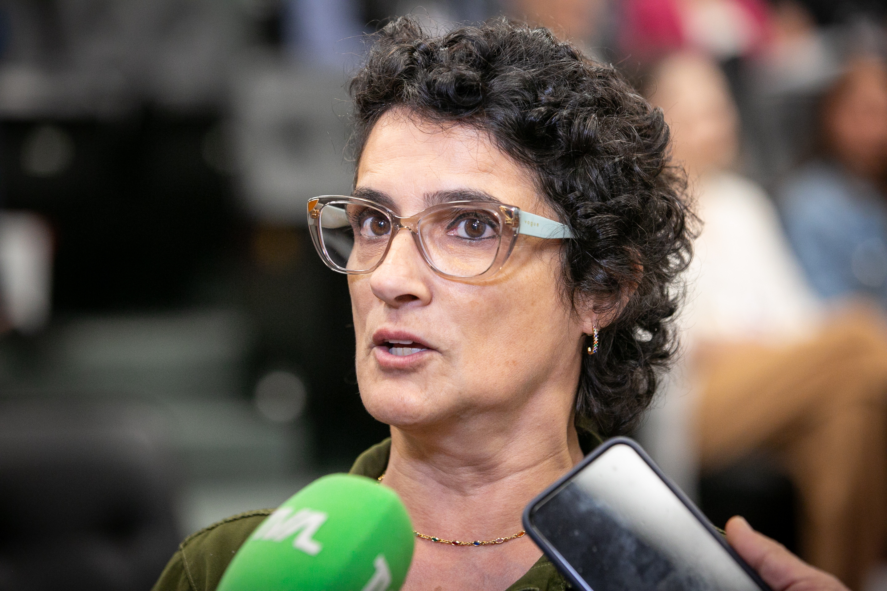 Léa Medeiros, gestora do núcleo de Núcleo de Educação para a Democracia da Escola do Legislativo