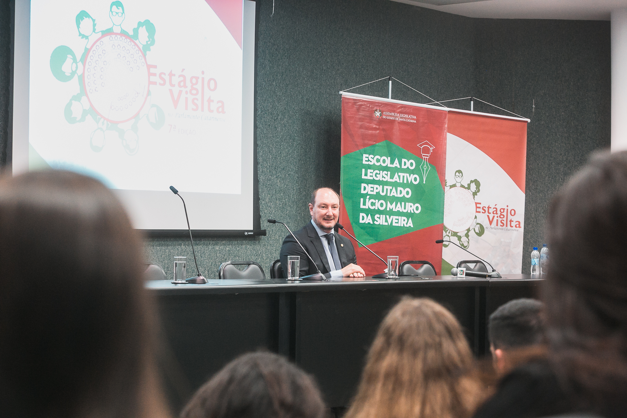 Estágio Visita - Encontro com o Presidente, Dep. Mauro de Nadal