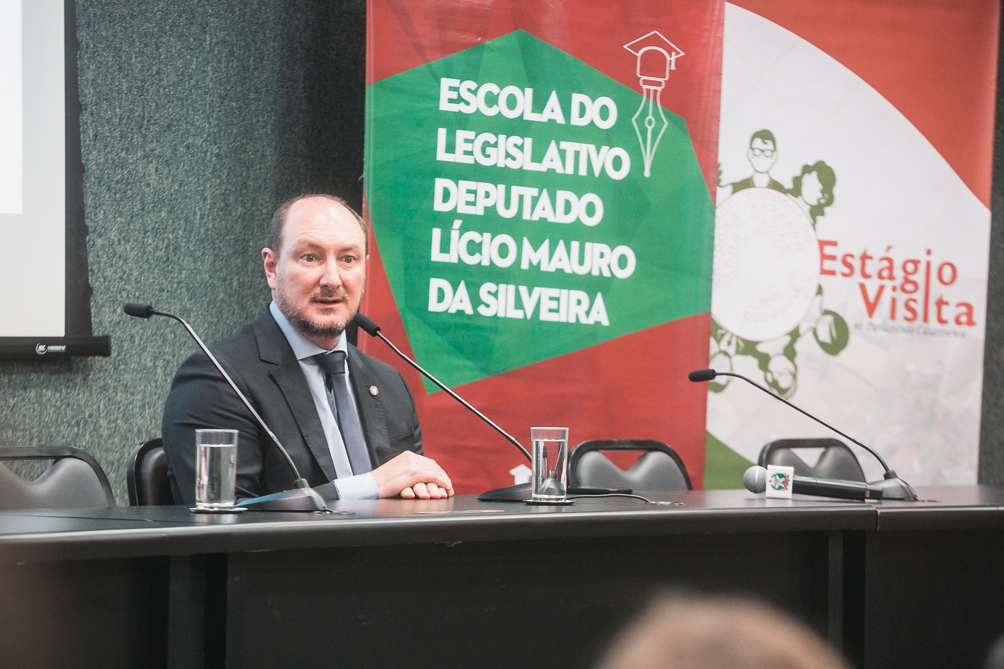Estágio Visita - Encontro com o Presidente, Dep. Mauro de Nadal