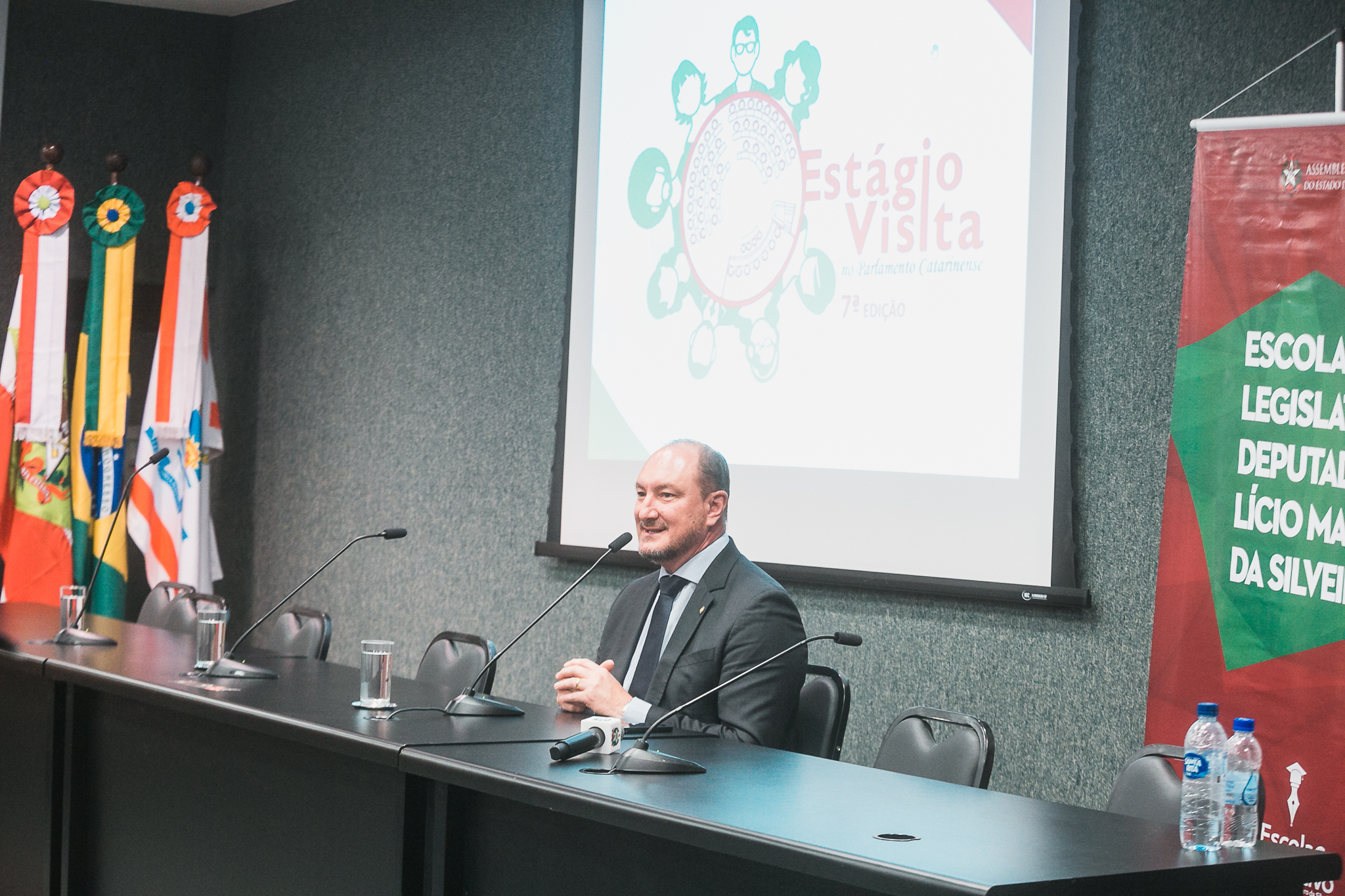 Estágio Visita - Encontro com o Presidente, Dep. Mauro de Nadal