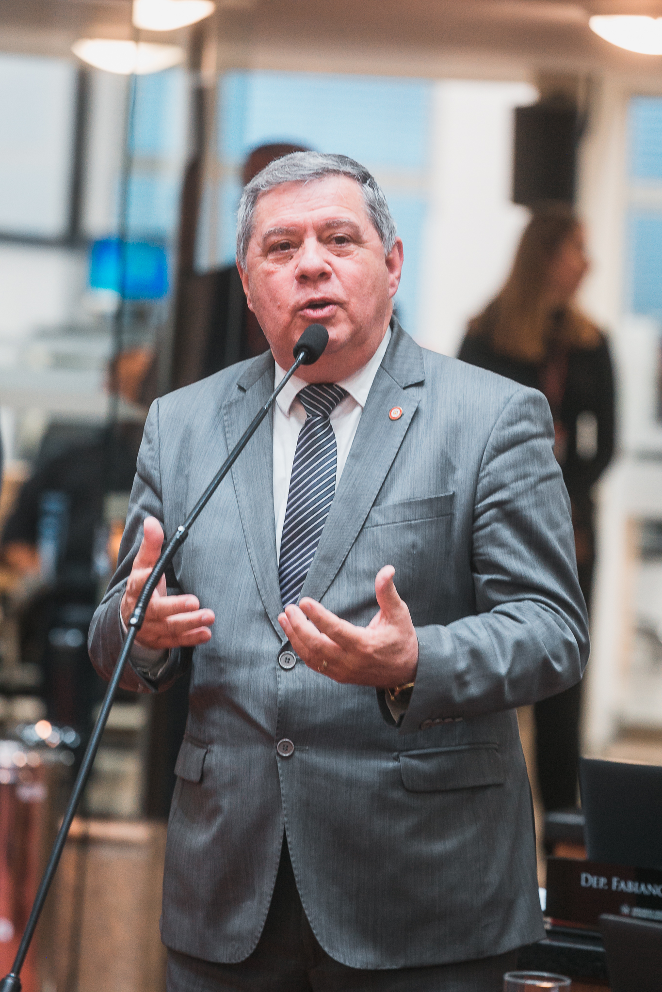 Interrupção de Sessão - Prefeito e Realeza de Porto Belo convidam para o 8º Festival do Camarão