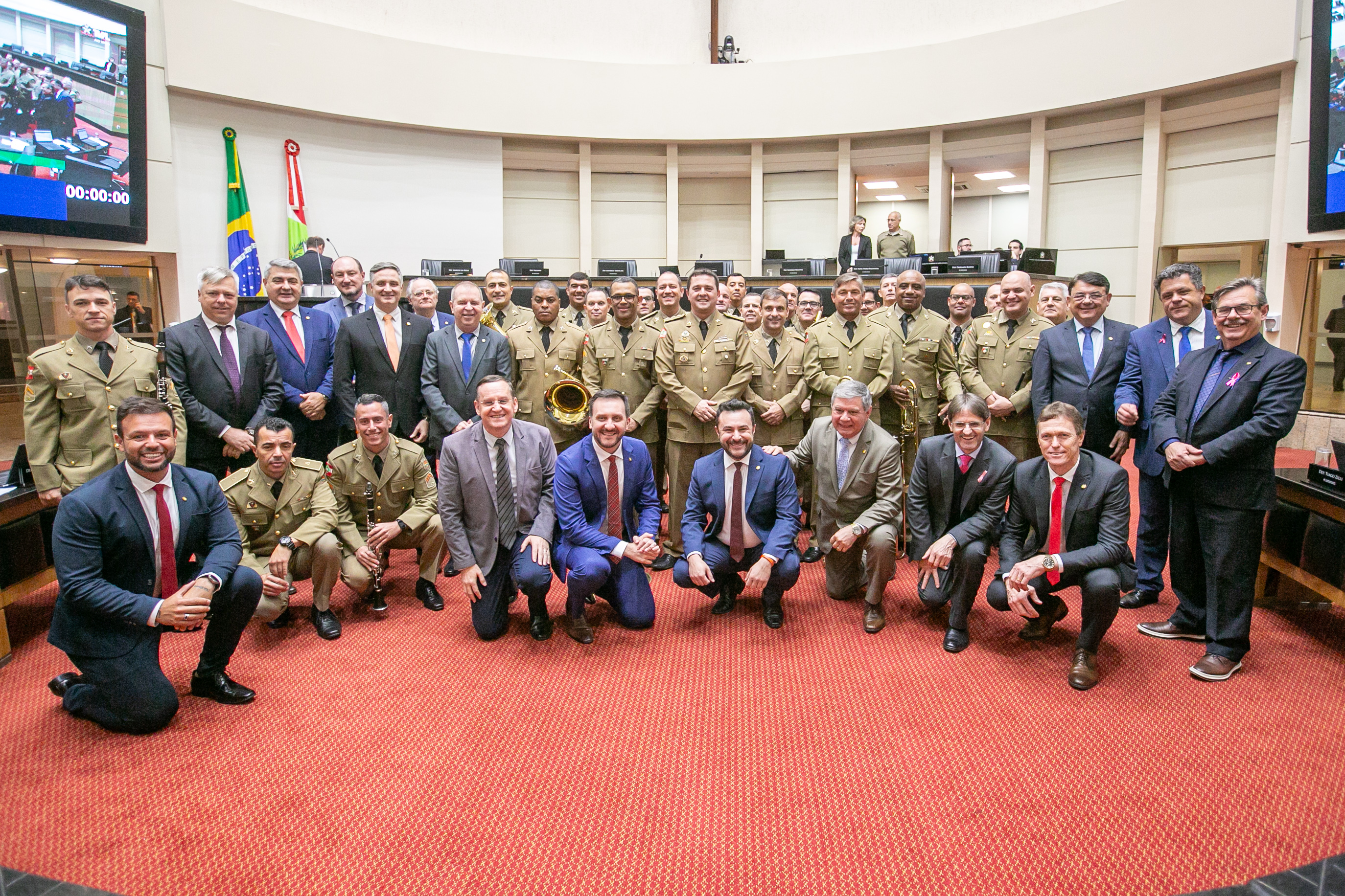 INTERRUPÇÃO DA SESSÃO - 130 anos da banda da Polícia Militar de Santa Catarina